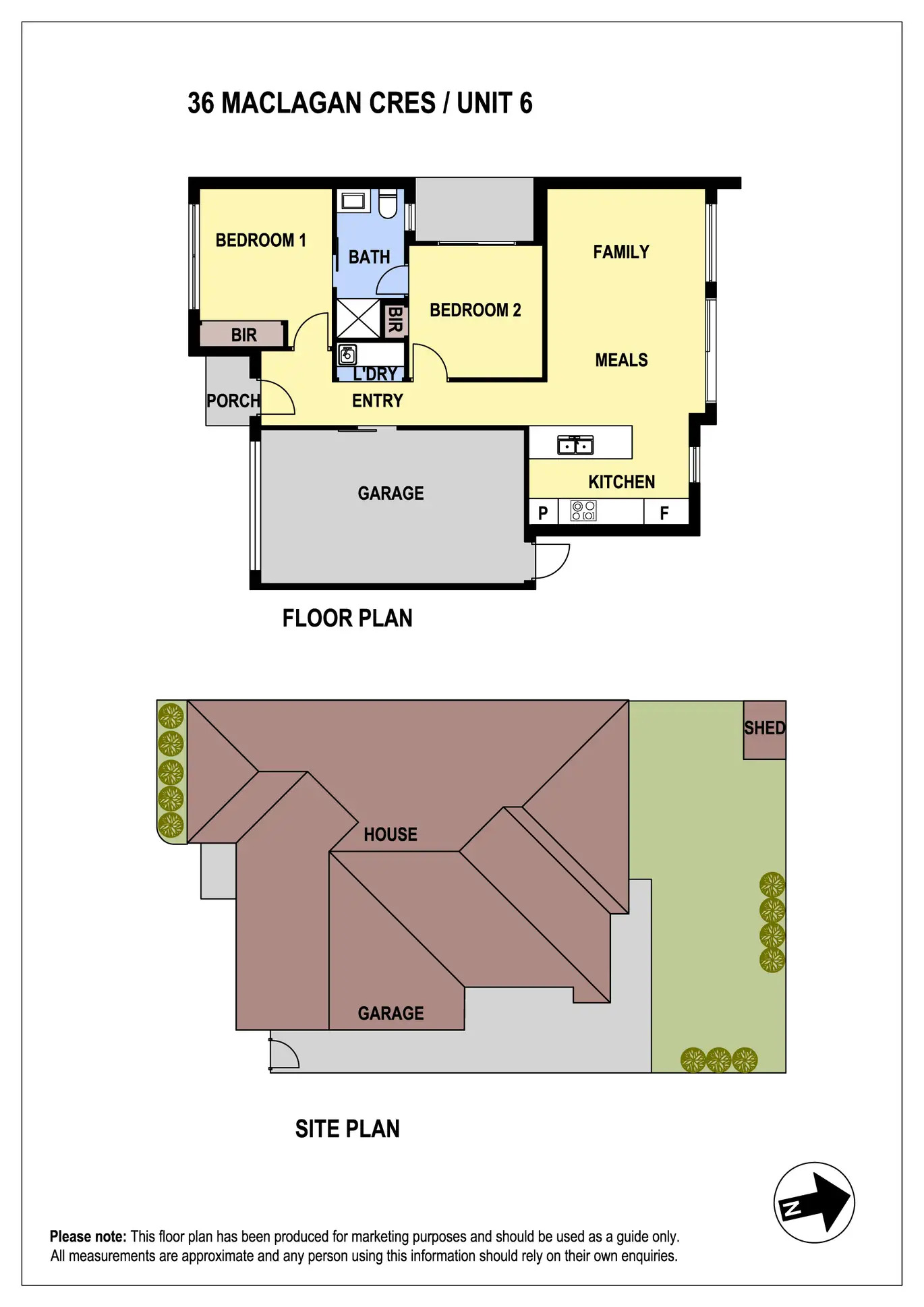 36 Maclagan Crescent - Reservoir Floorplan