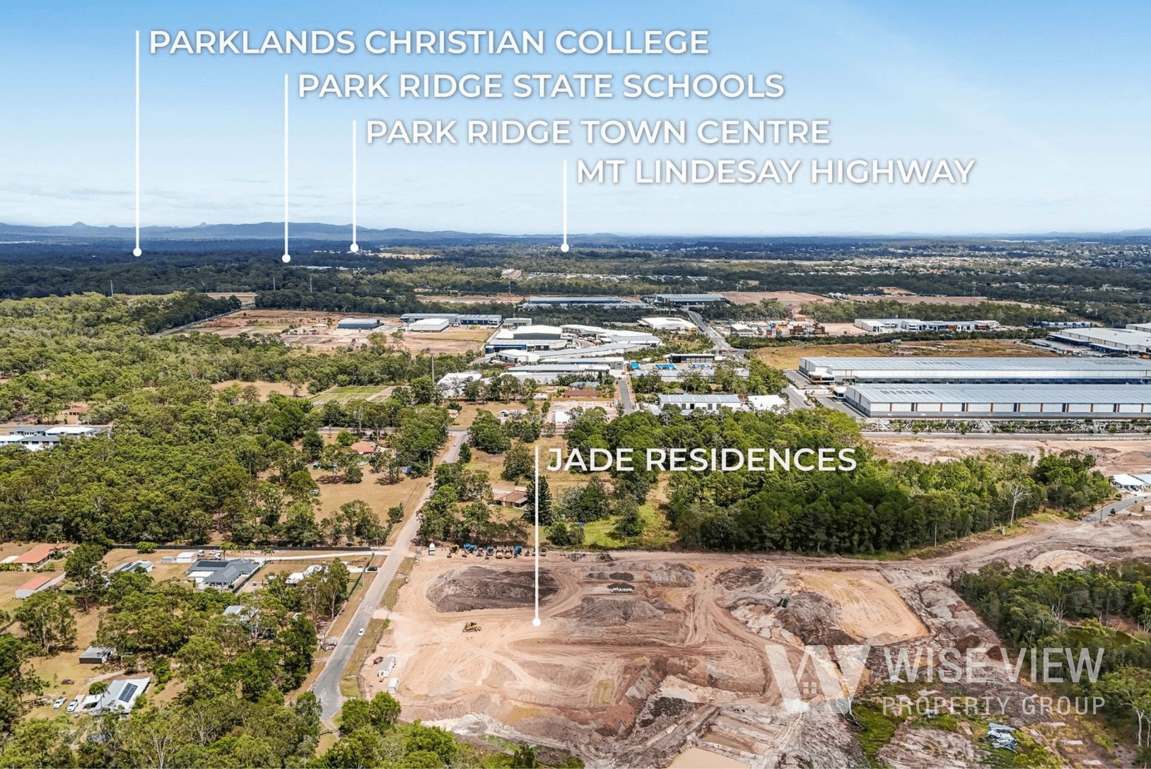 Jade Residences - Park Ridge Aerial
