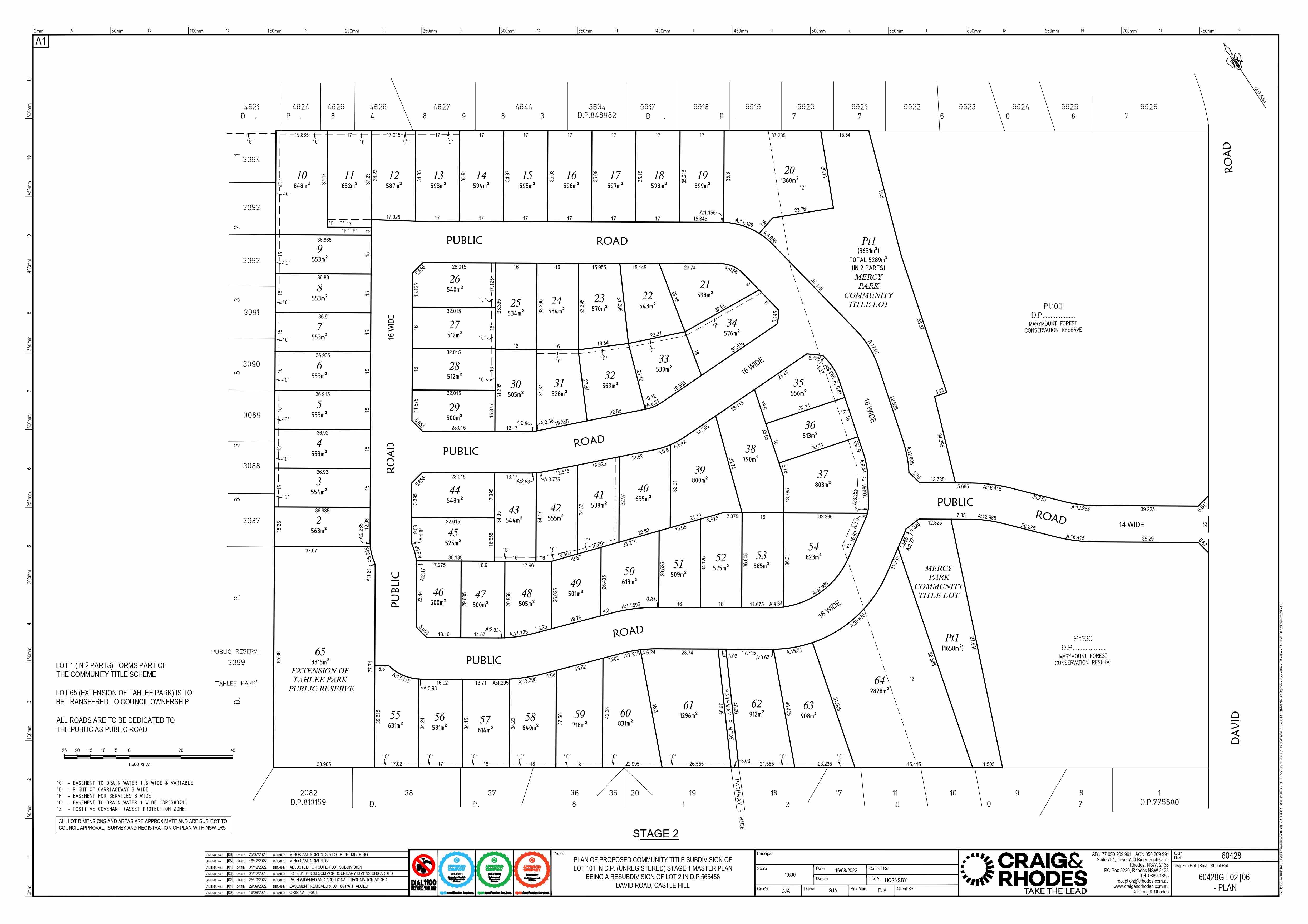36-56 David Road - Castle Hill Masterplan