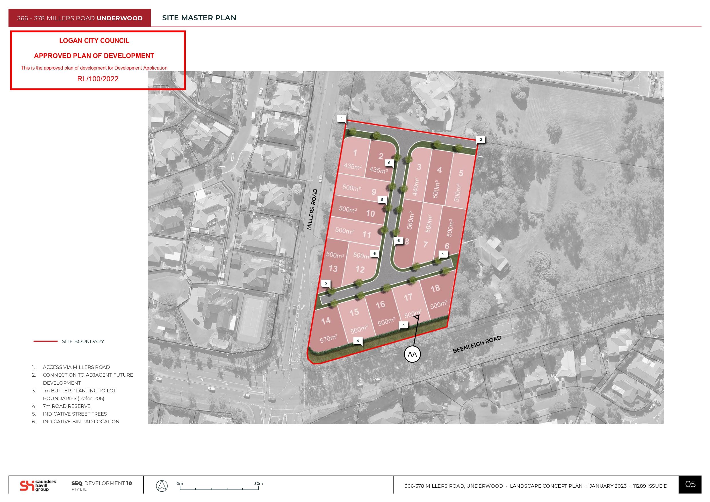 Penrose Place Estate - Underwood Masterplan