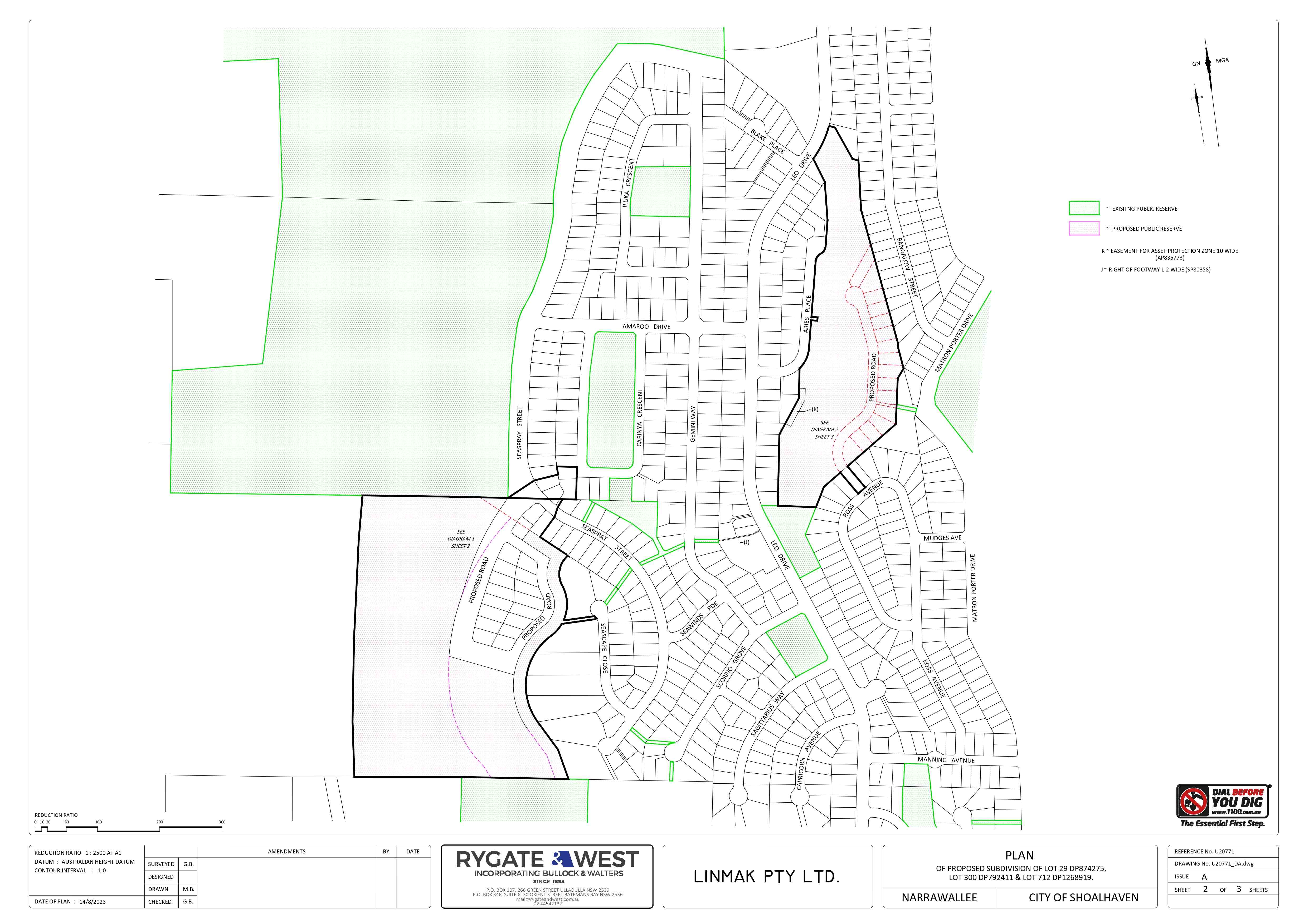 39 Carinya Crescent & Seascape Close - Narrawallee Masterplan