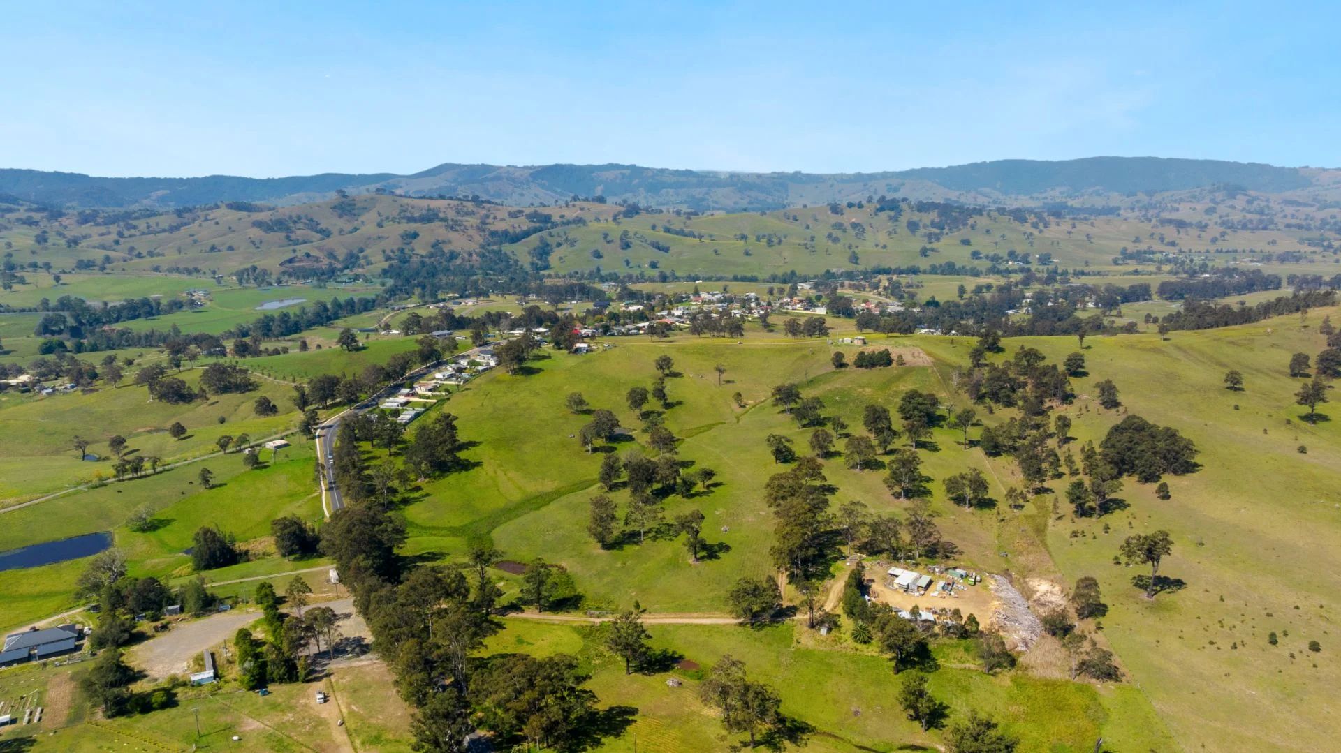 The Paddock Estate - East Gresford Aerial