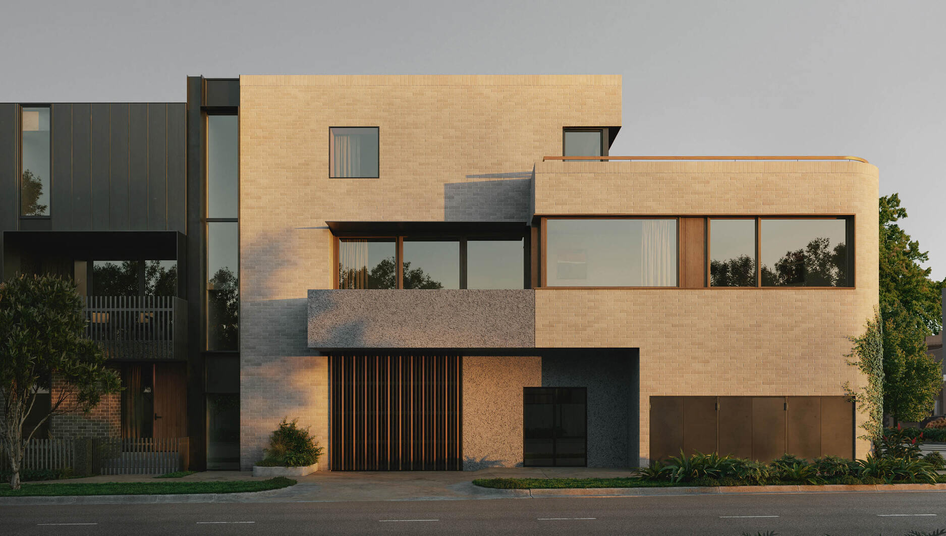 Clyde Street Estate - Kew East External