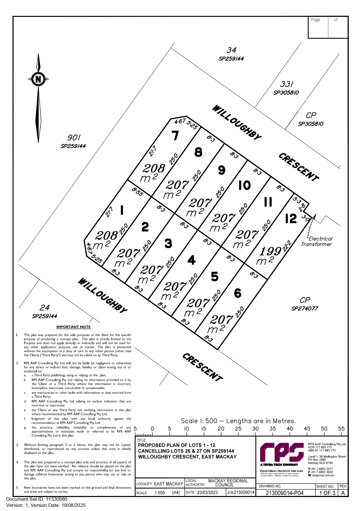 4-6 Willoughby Crescent - East Mackay Masterplan