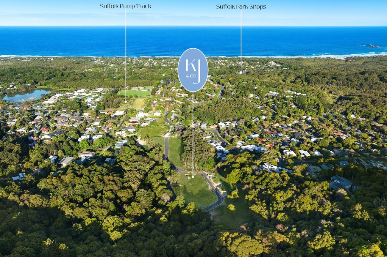 41 Bottlebrush Crescent - Suffolk Park Aerial