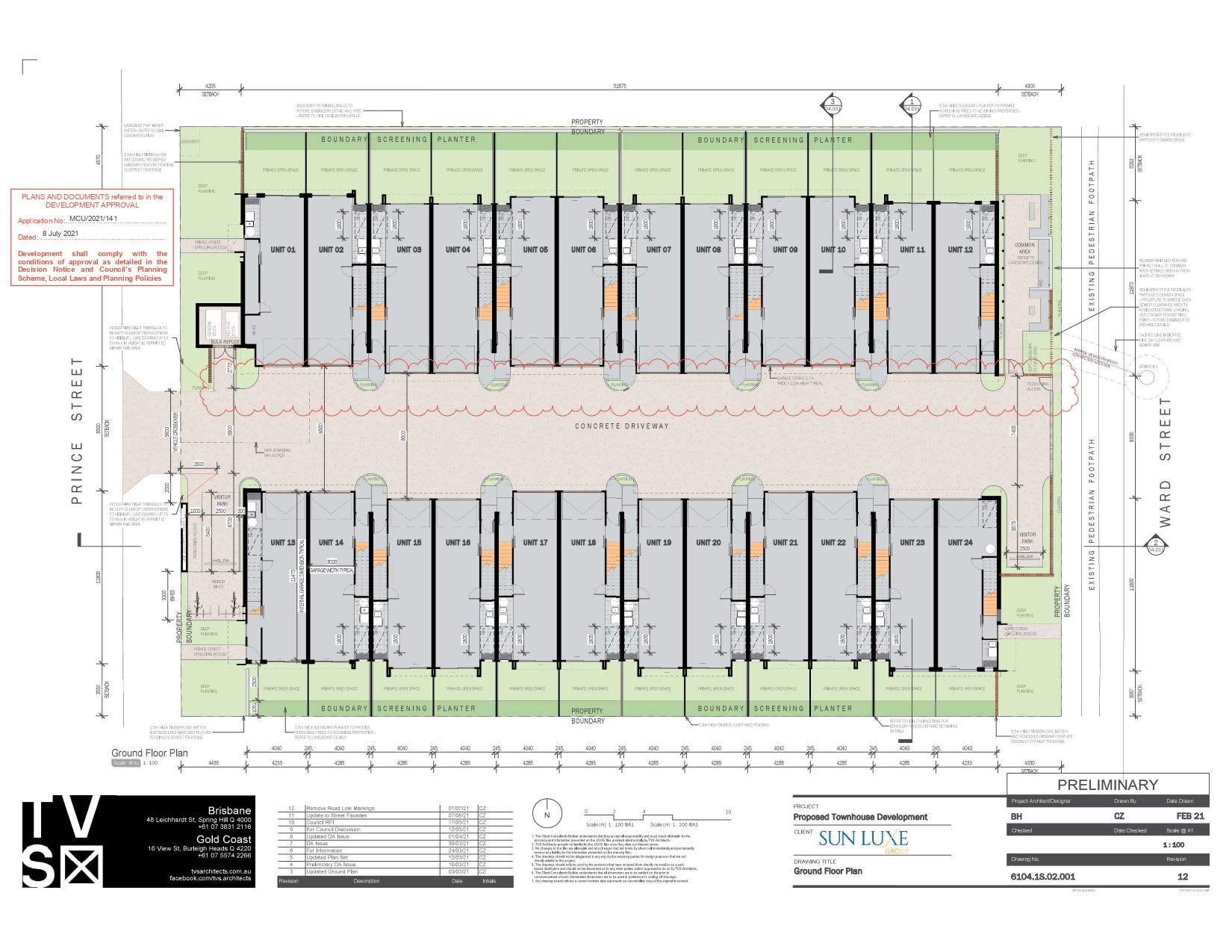 41-43 Ward Street - 44 Prince Street - Southport Masterplan