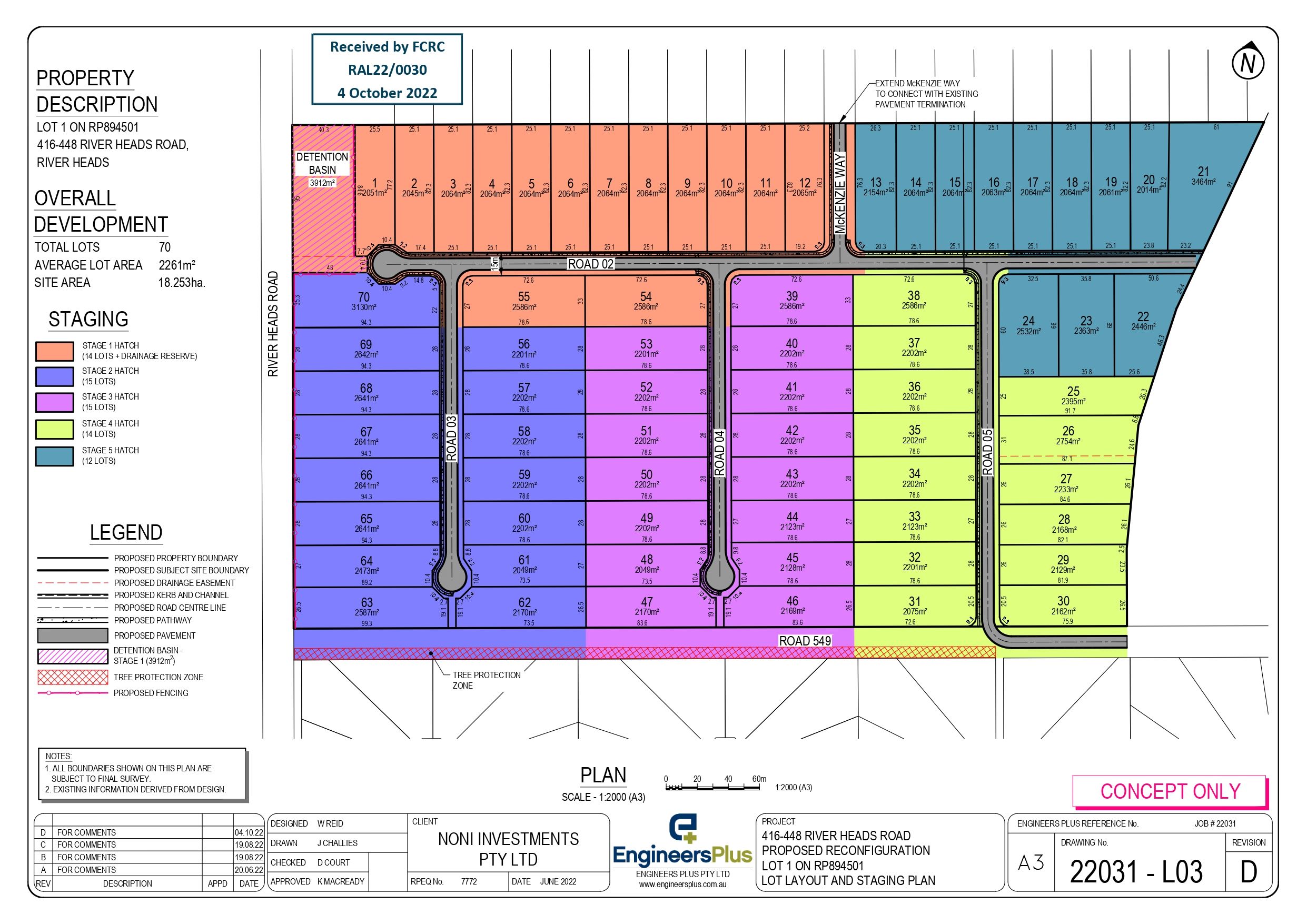 416-448 River Heads Road - Booral Masterplan