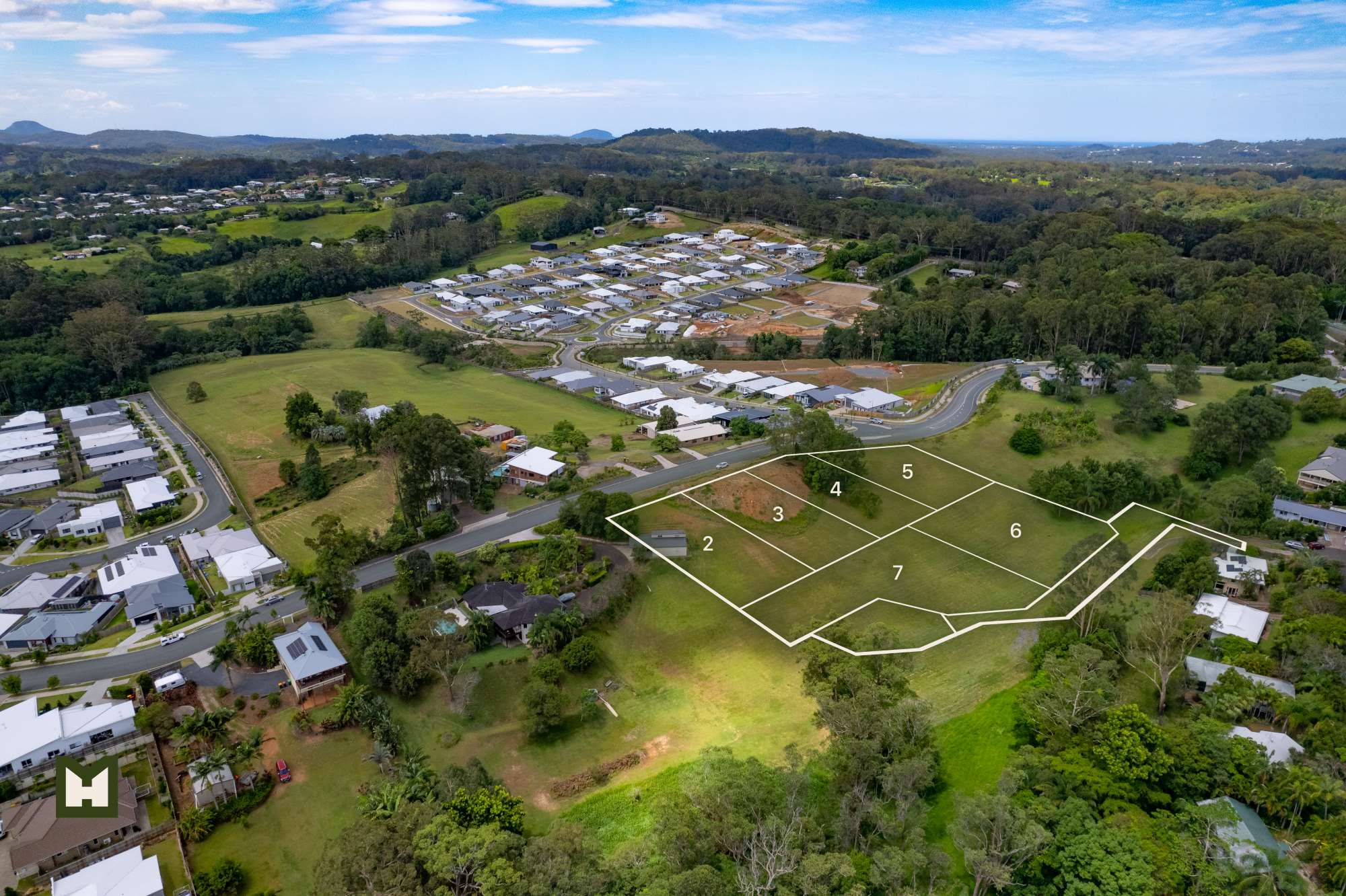 42 Abbotts Road - Palmwoods Aerial