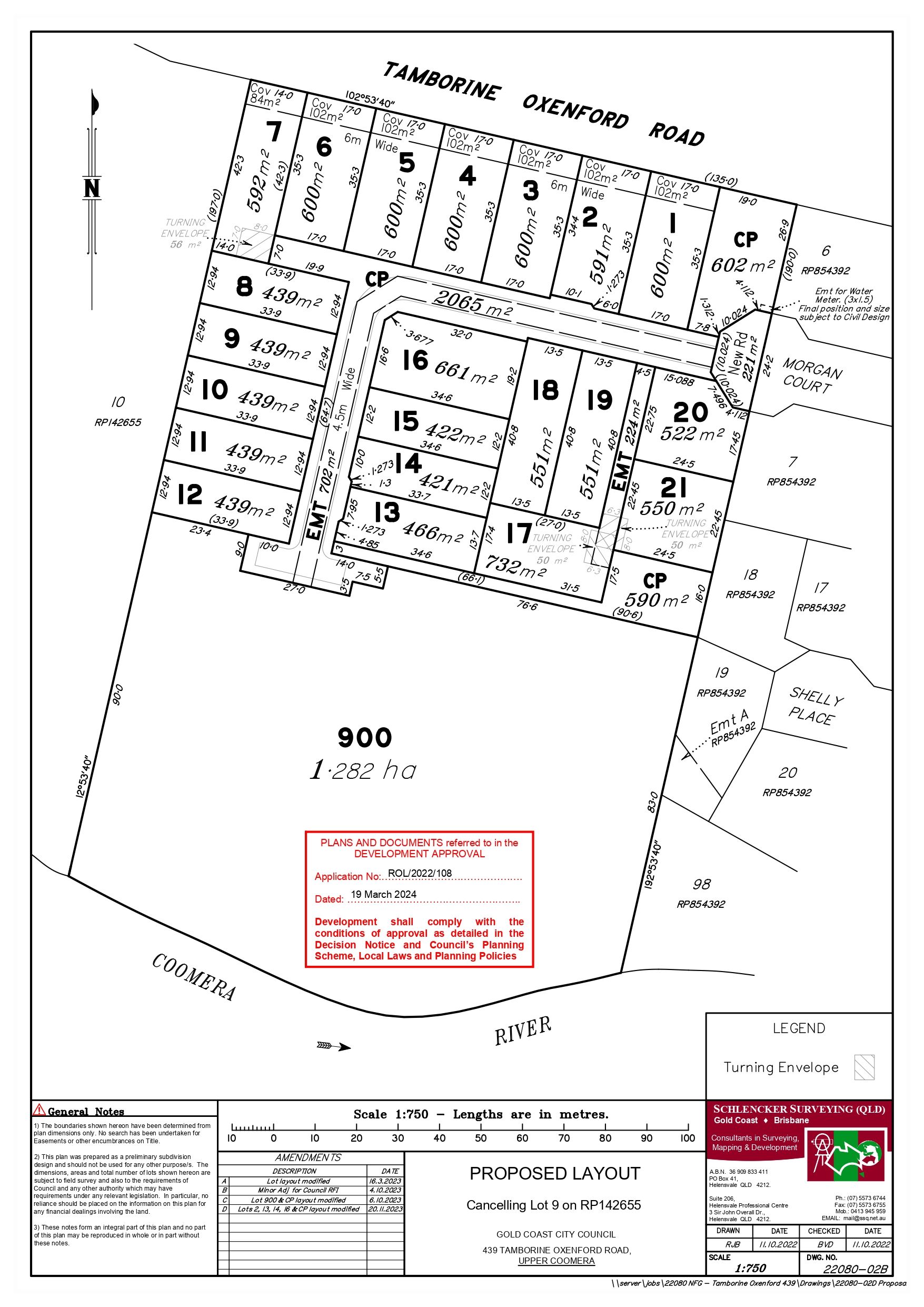 439 Tamborine - Oxenford Road - Upper Coomera Masterplan