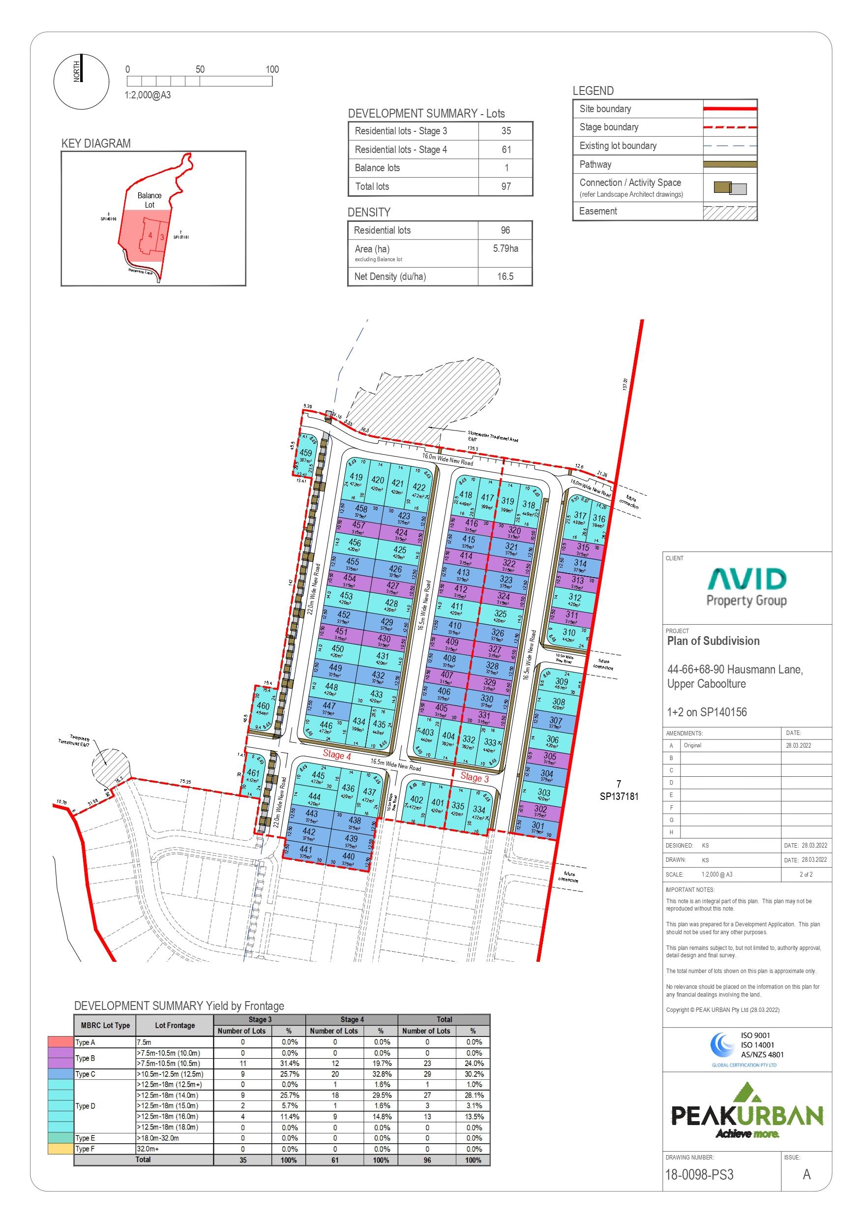 44-90 Hausmann Lane - Upper Caboolture Masterplan