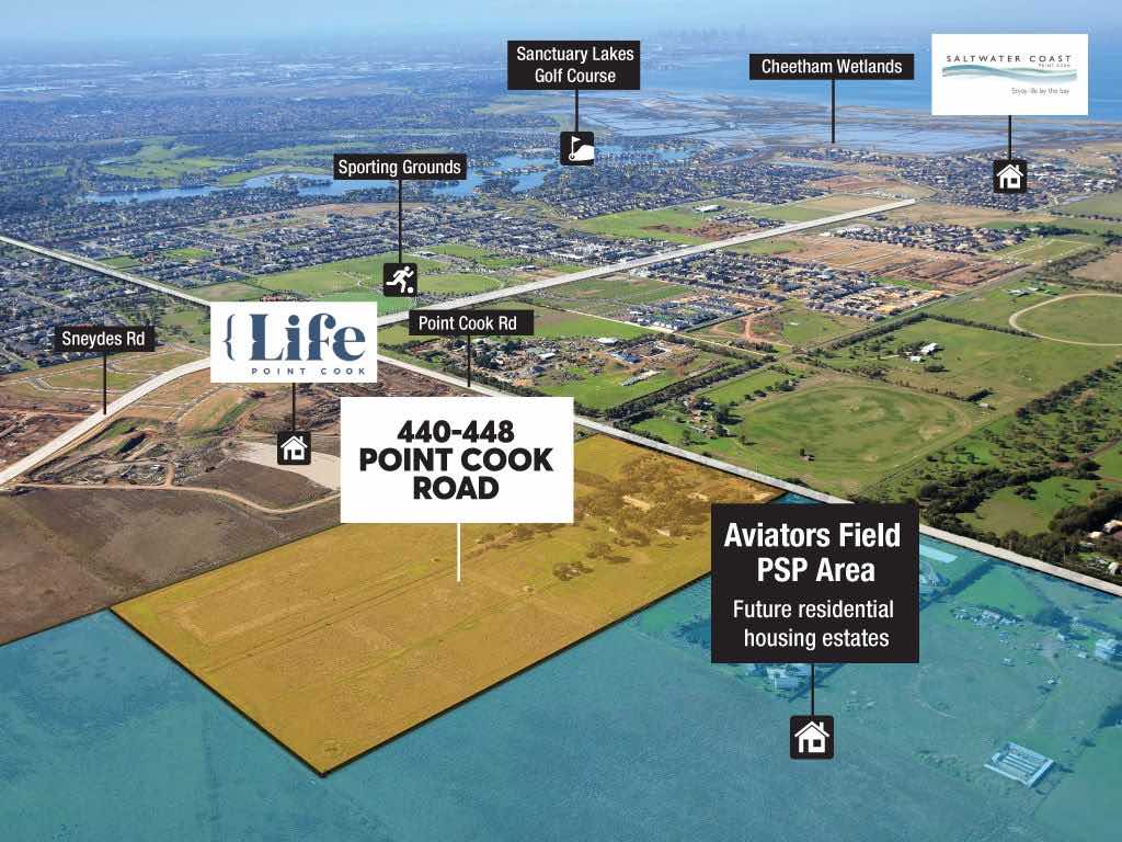 440-448 Point Cook Road, Point Cook Aerial