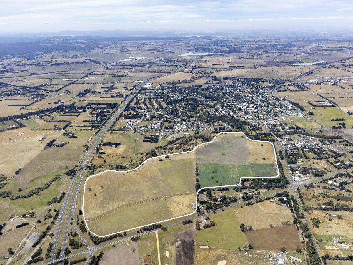 446 Old Melbourne Road - Ballan Aerial