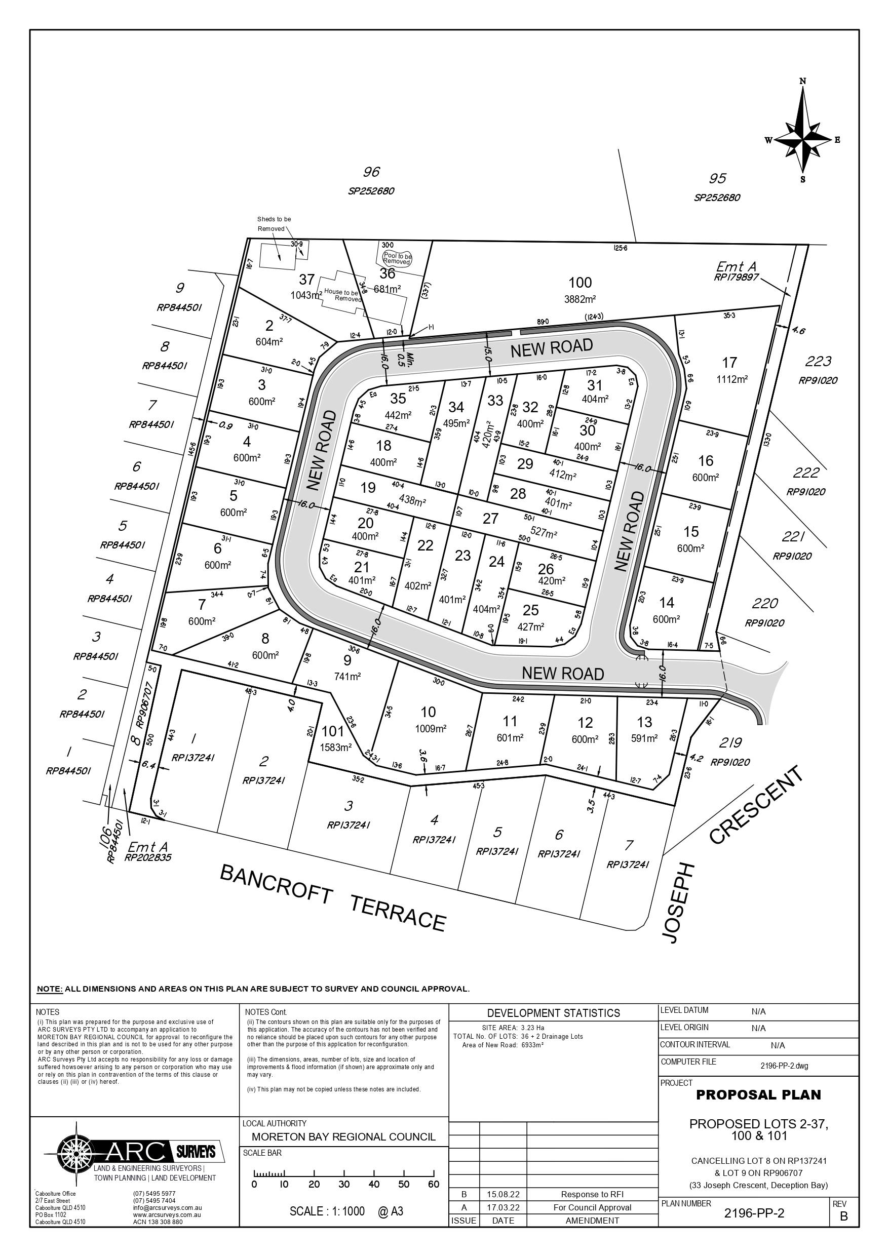 46 Bancroft Terrace - 33 Joseph Crescent - Deception Bay Masterplan