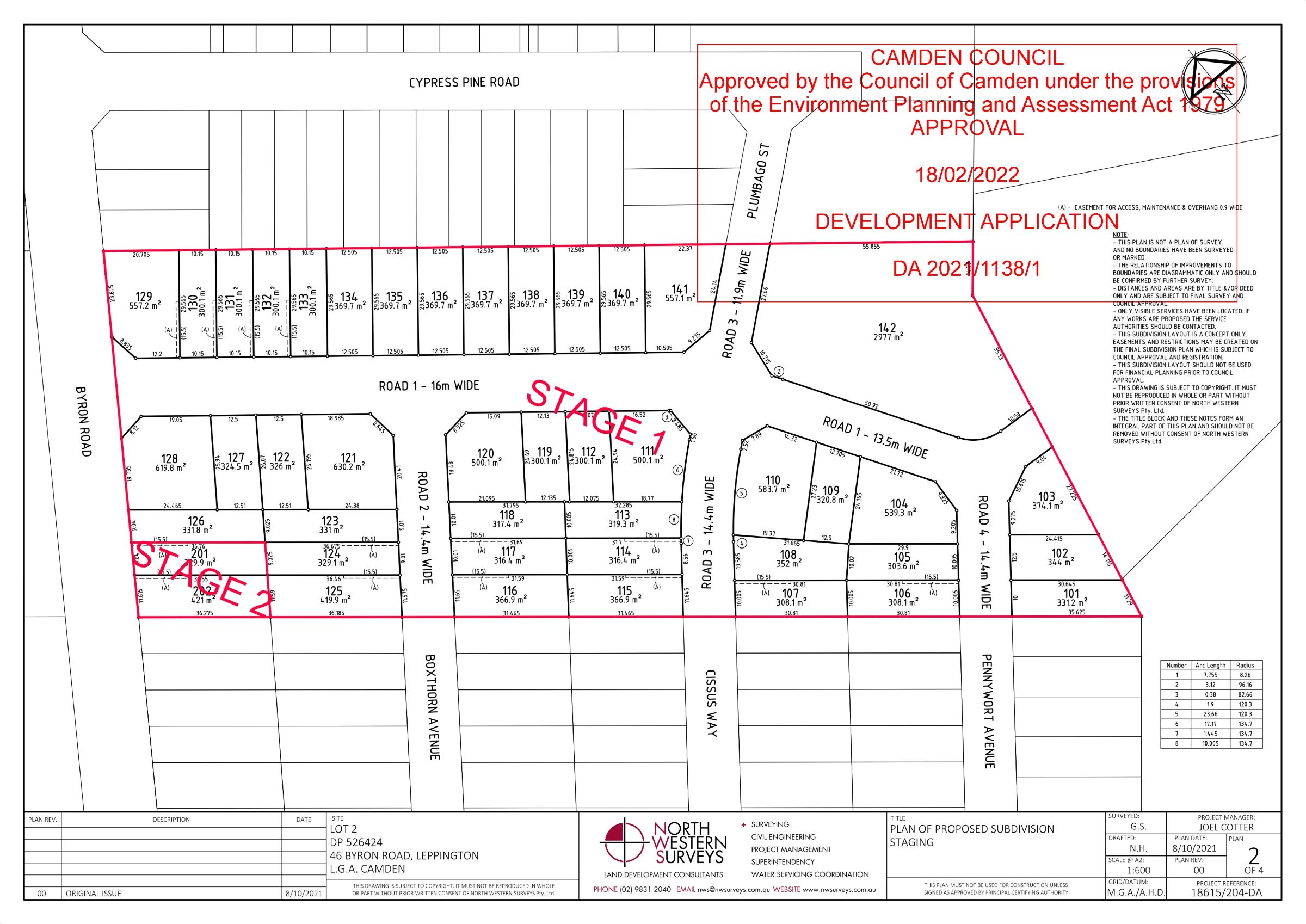 46 Byron Road - Leppingto Masterplan