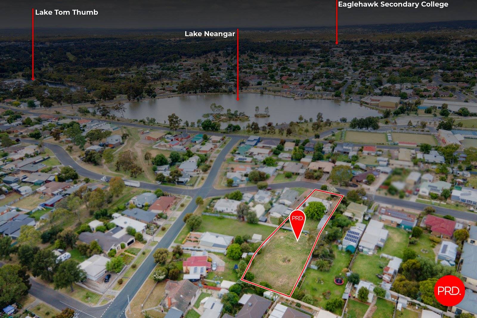 47 Kirkwood Road - Eaglehawk Aerial