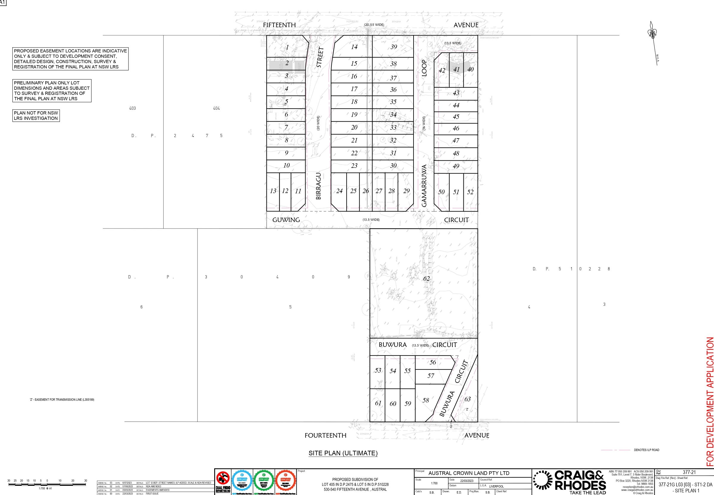 530-540 Fifteenth Avenue - Austral Masterplan