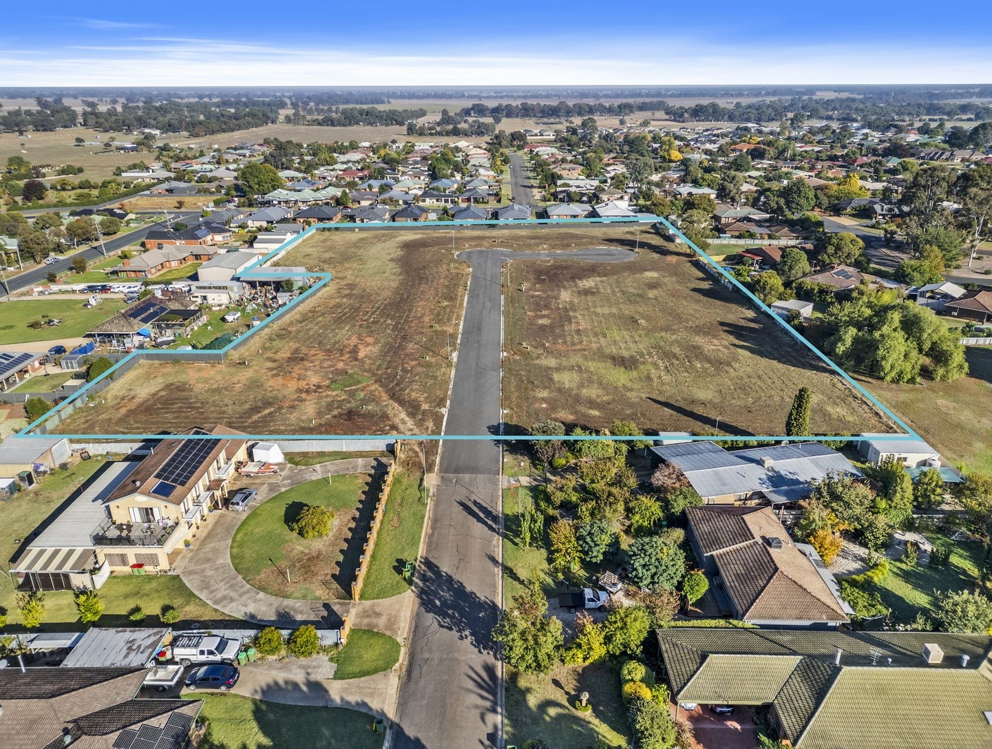 55 Birdwood Street - Corowa Aerial