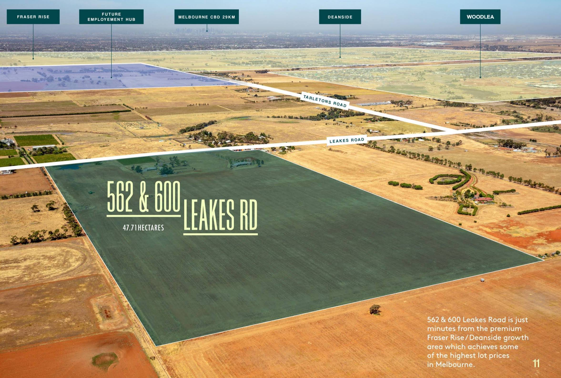 562 - 600 Leakes Road - Bonnie Brook Aerial