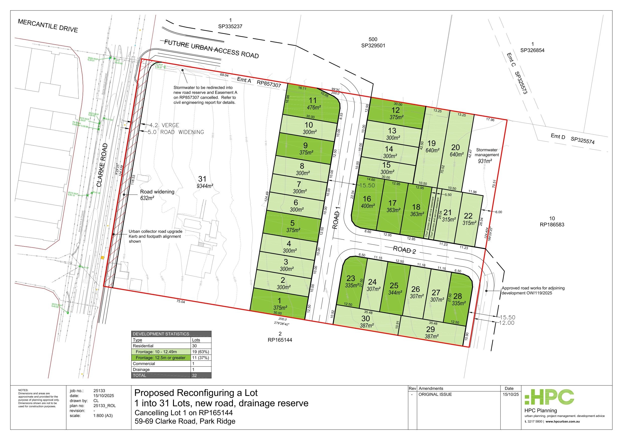 59-69 Clarke Road - Park Ridge Masterplan
