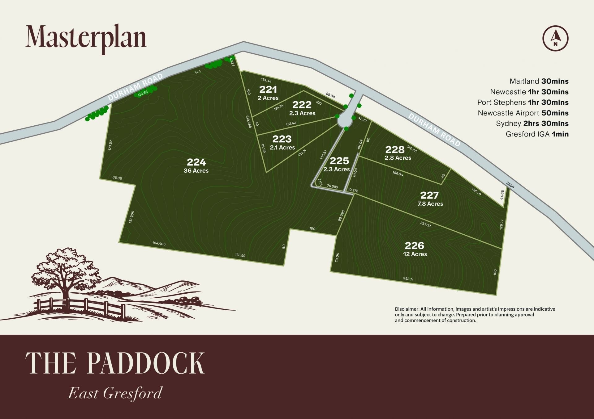 The Paddock Estate - East Gresford Masterplan