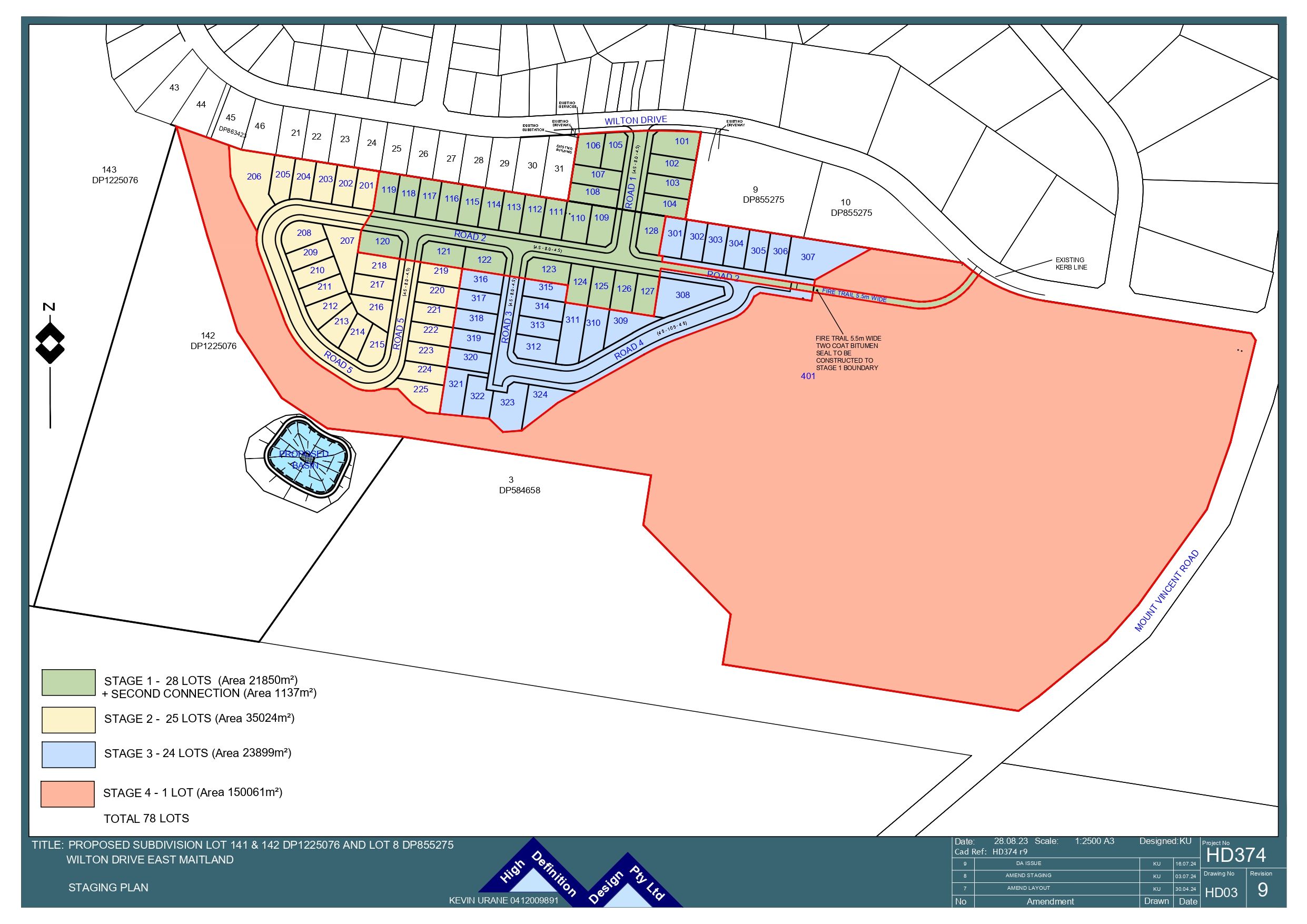 62 Mount Vincent Road - East Maitland Masterplan