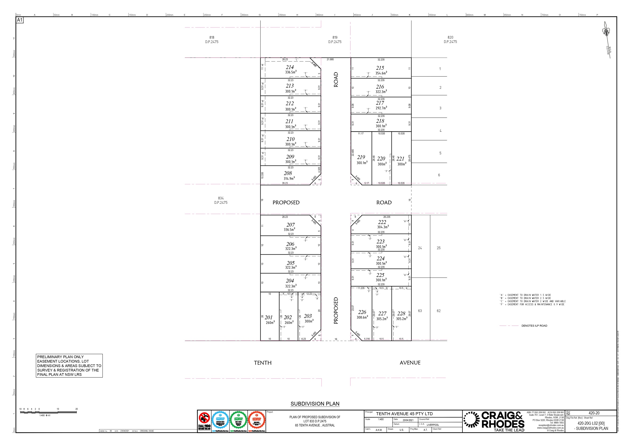 65 Tenth Avenue - Austral Masterplan