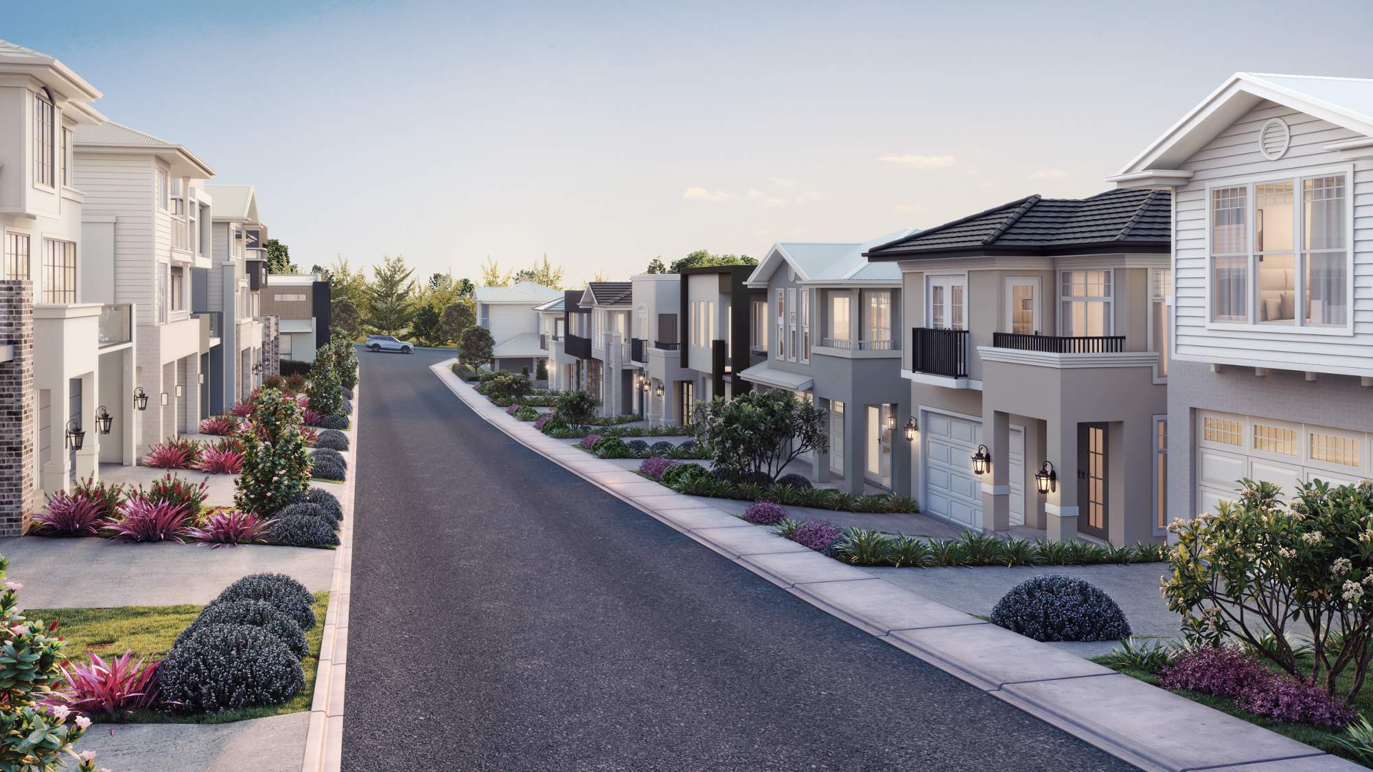 The Honours Estate - Norwest Render