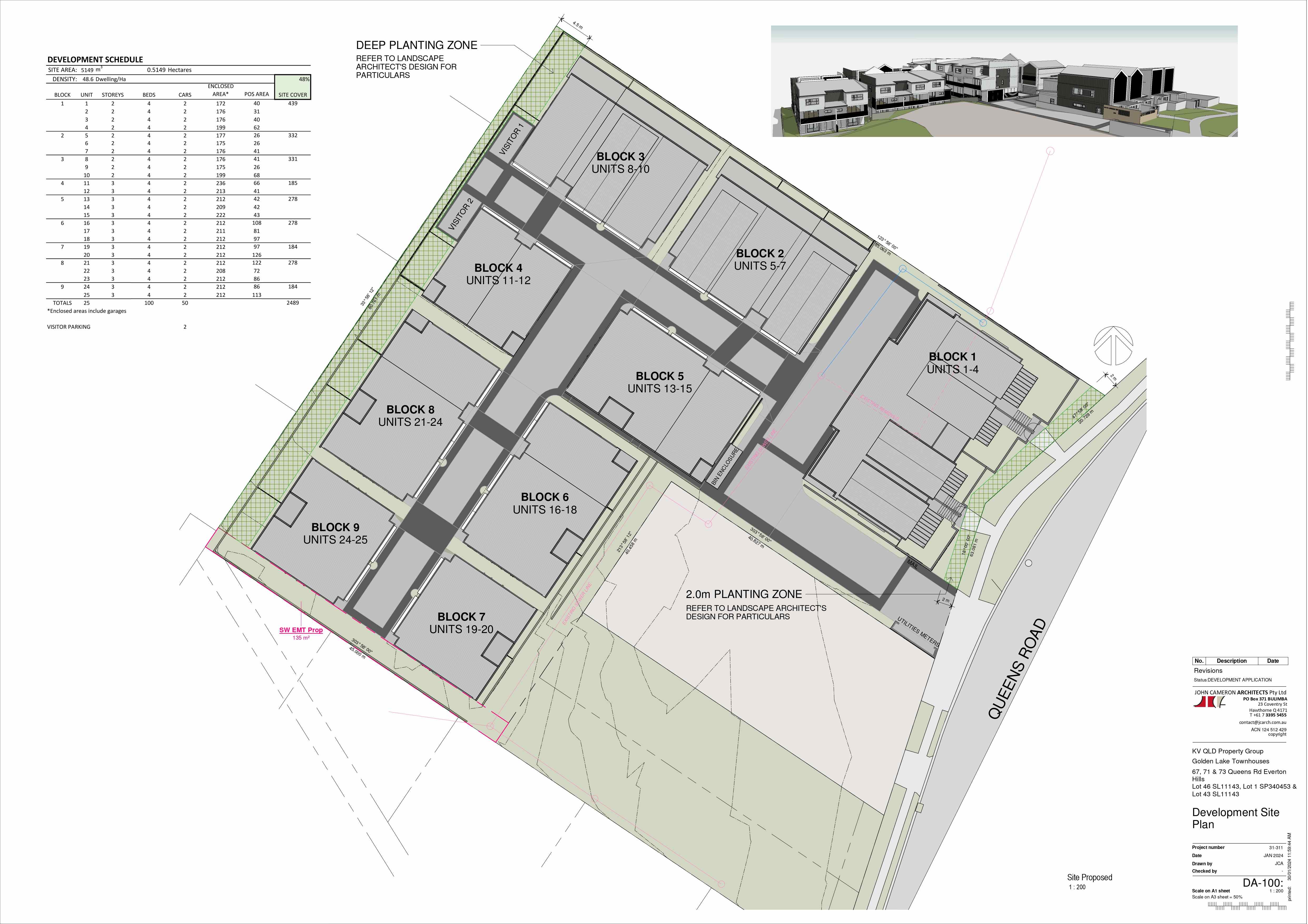 67- 71 - 73 Queens Road - Everton Hills Masterplan