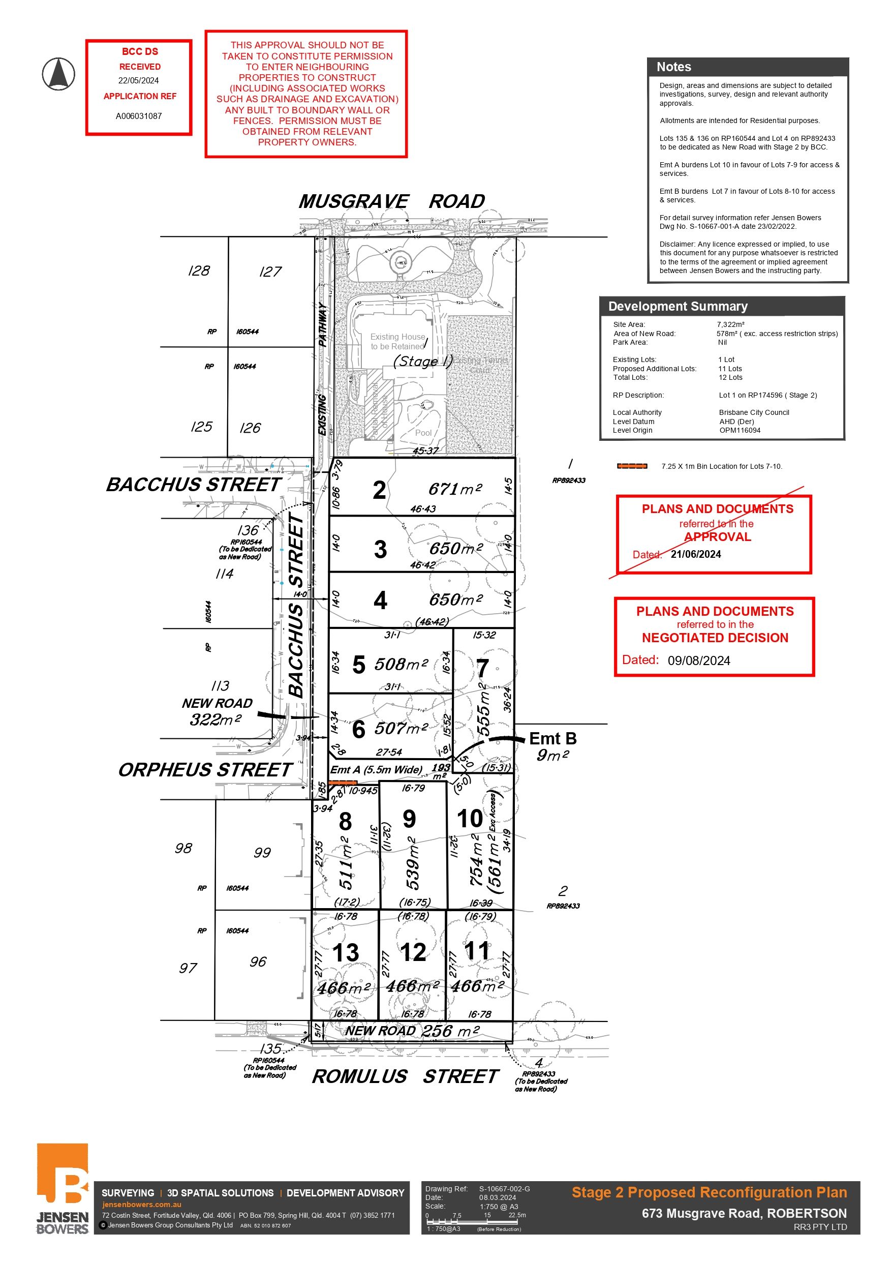 673 Musgrave Road - Robertson  Masterplan