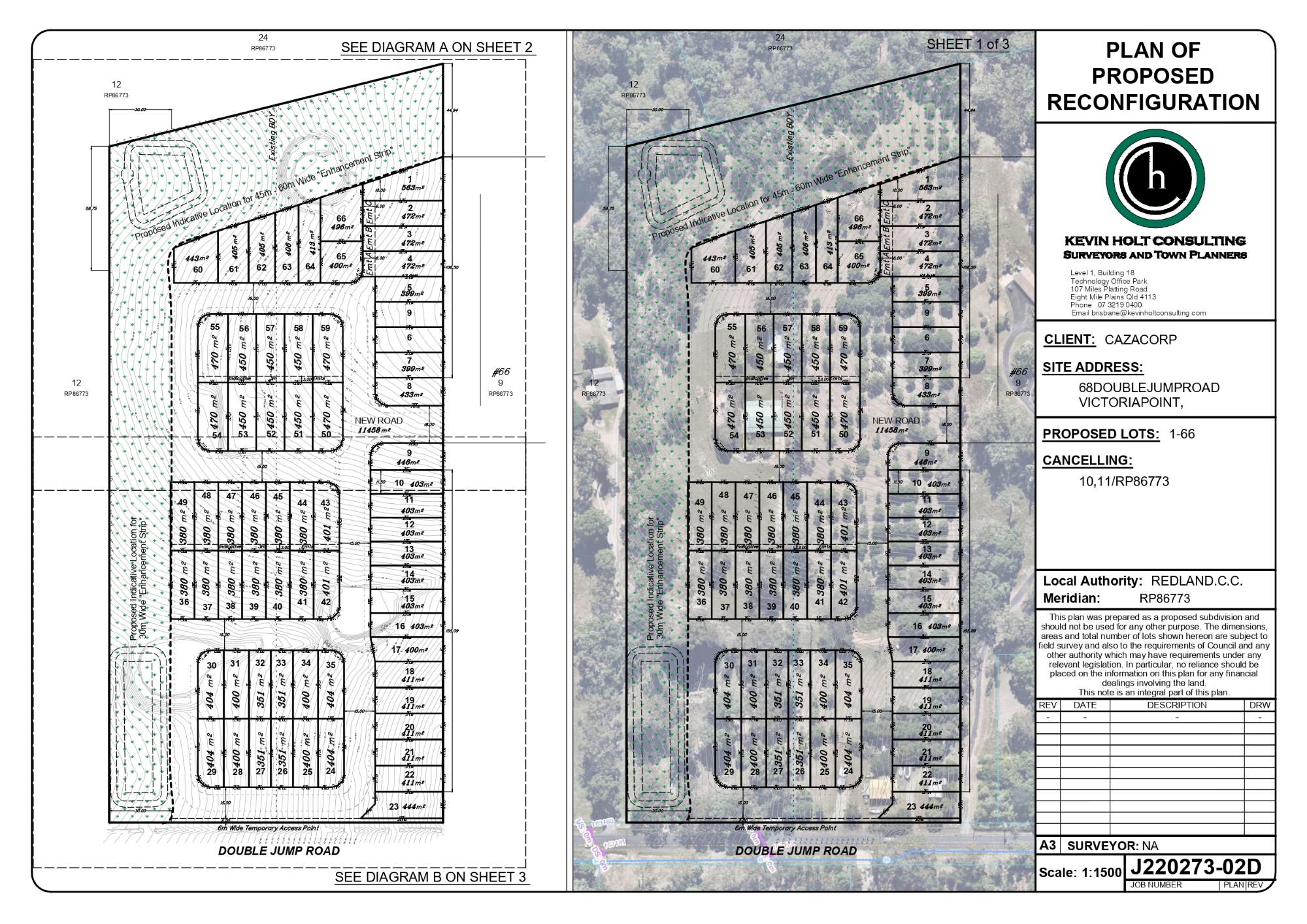 68-70 Double Jump Road - Victoria Point Masterplan