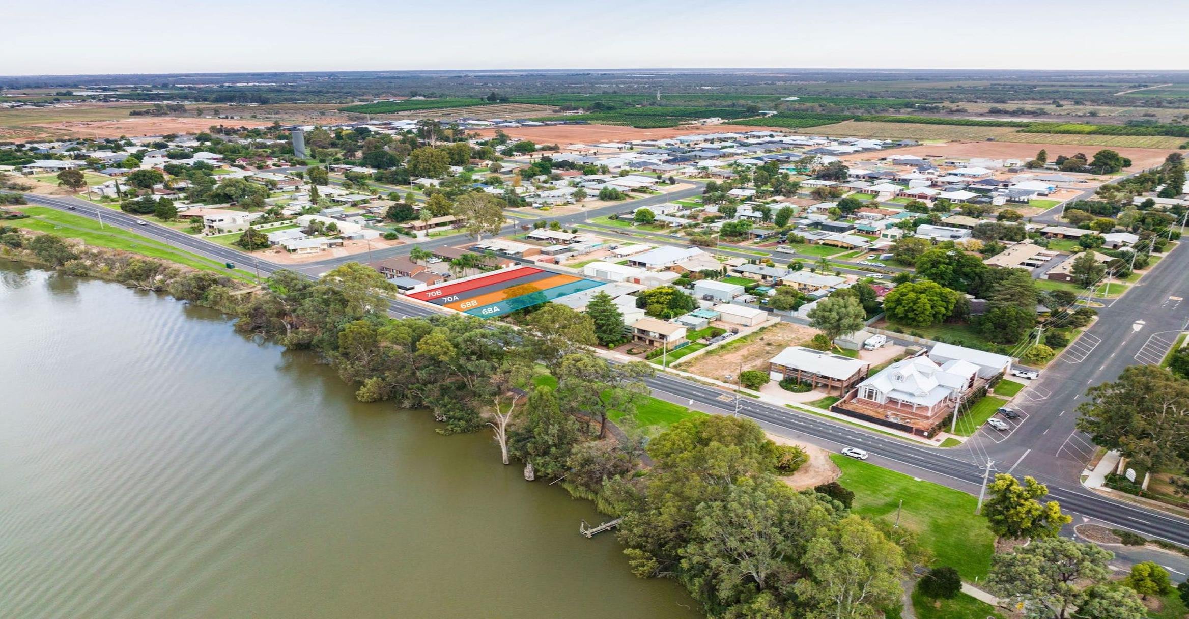 68a-70b Adelaide Street - Gol Gol Aerial