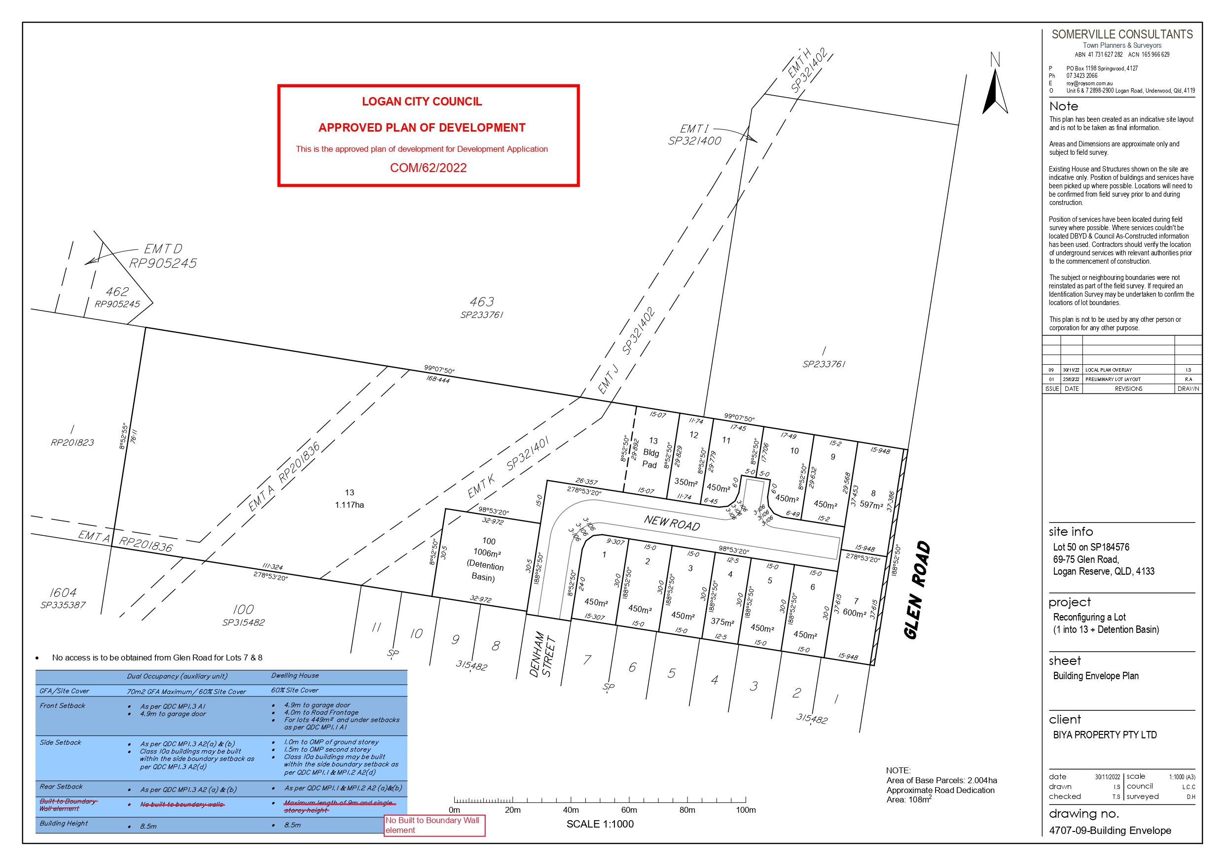 69-75 Glen Road - Logan Reserve Masterplan