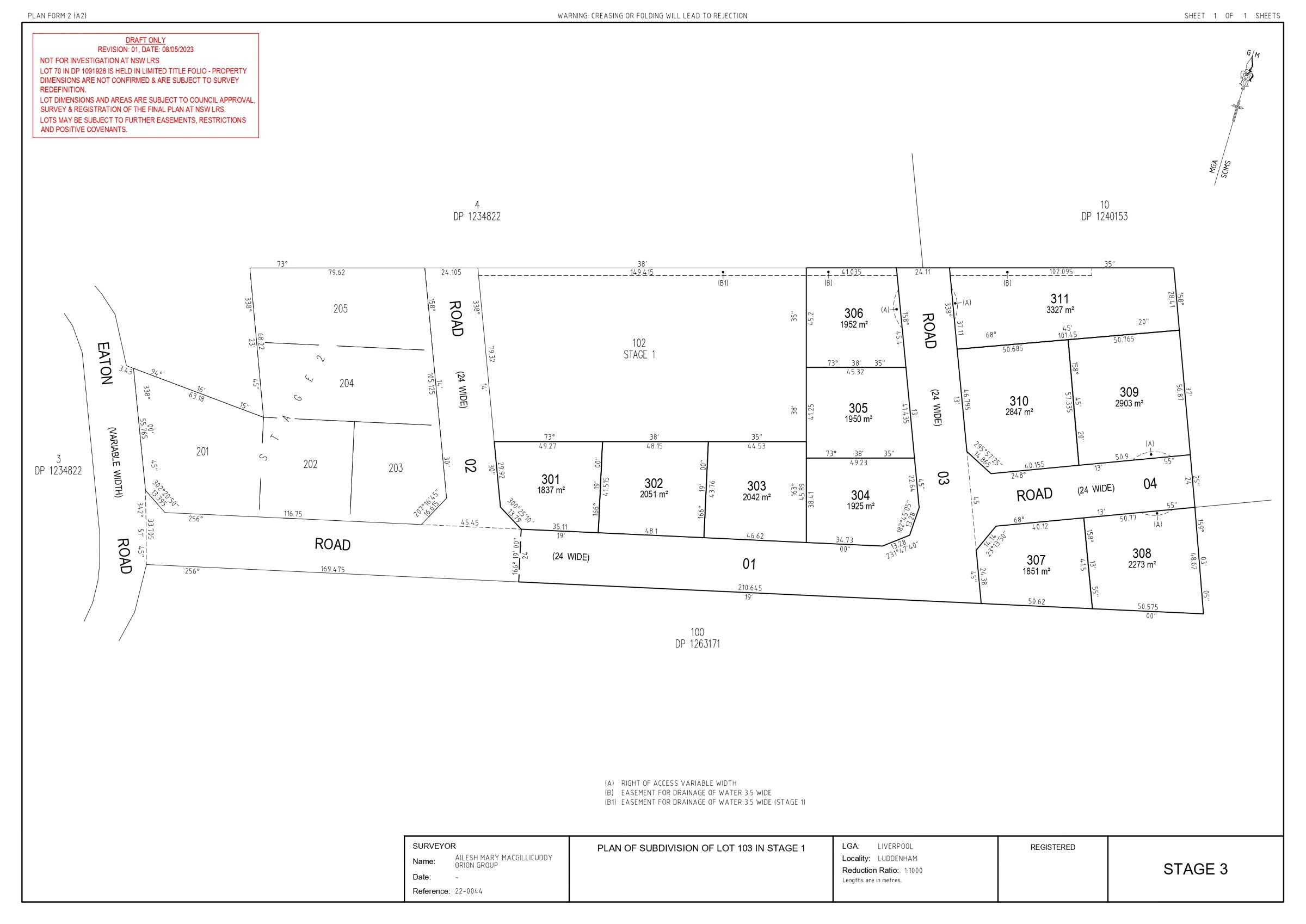70 Eaton Road - Luddenham Masterplan