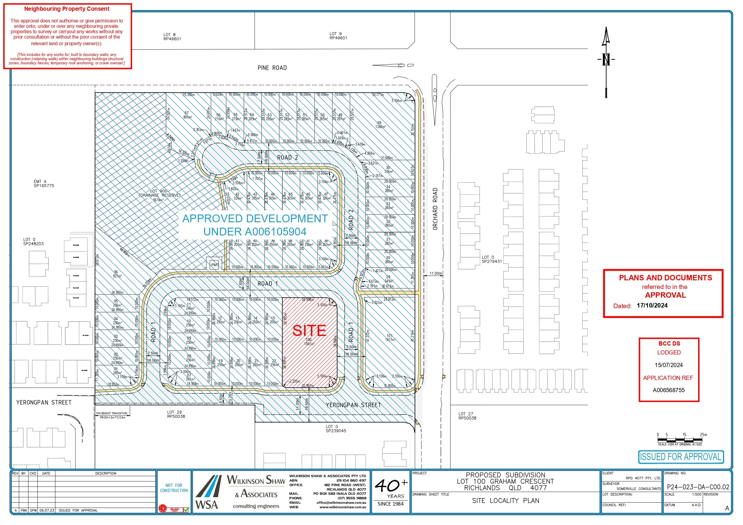 70 Pine Road & 140 Orchard Road - Richlands Masterplan