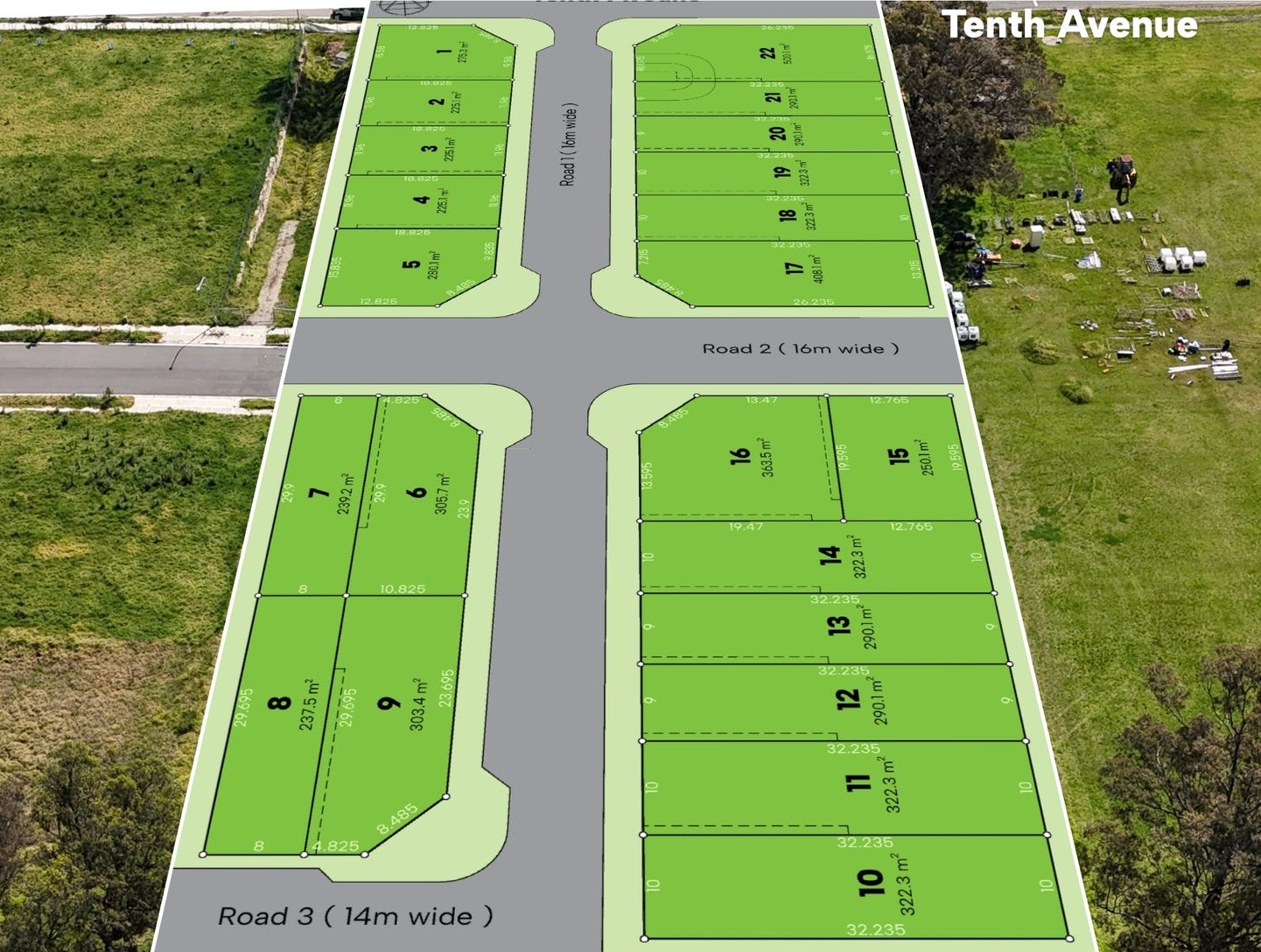 70 Tenth Avenue - Austral Aerial