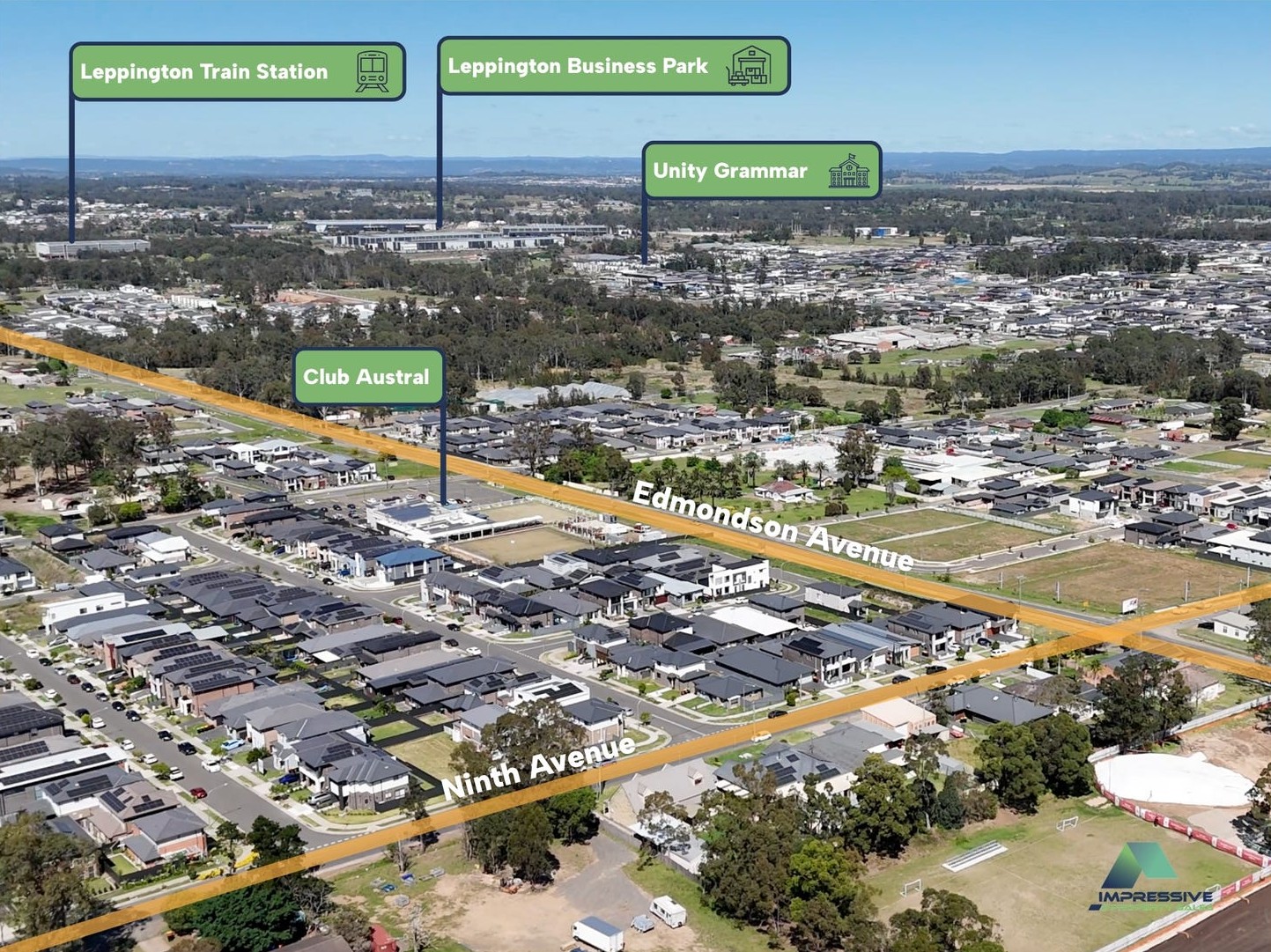 70 Tenth Avenue - Austral Aerial