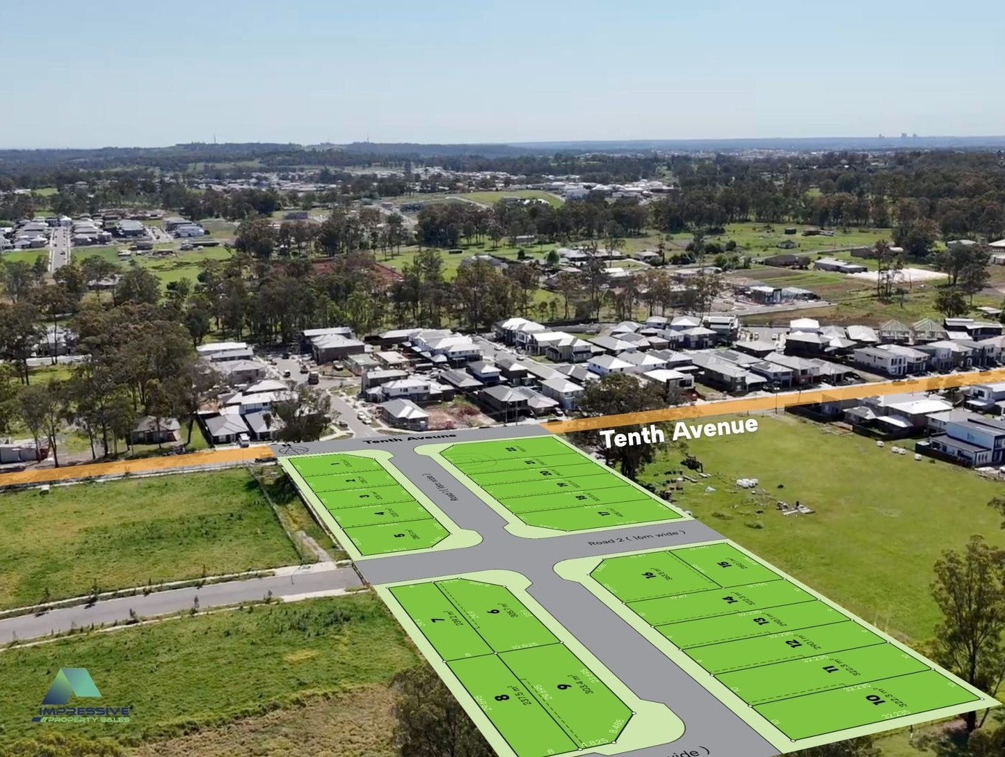 70 Tenth Avenue - Austral Aerial