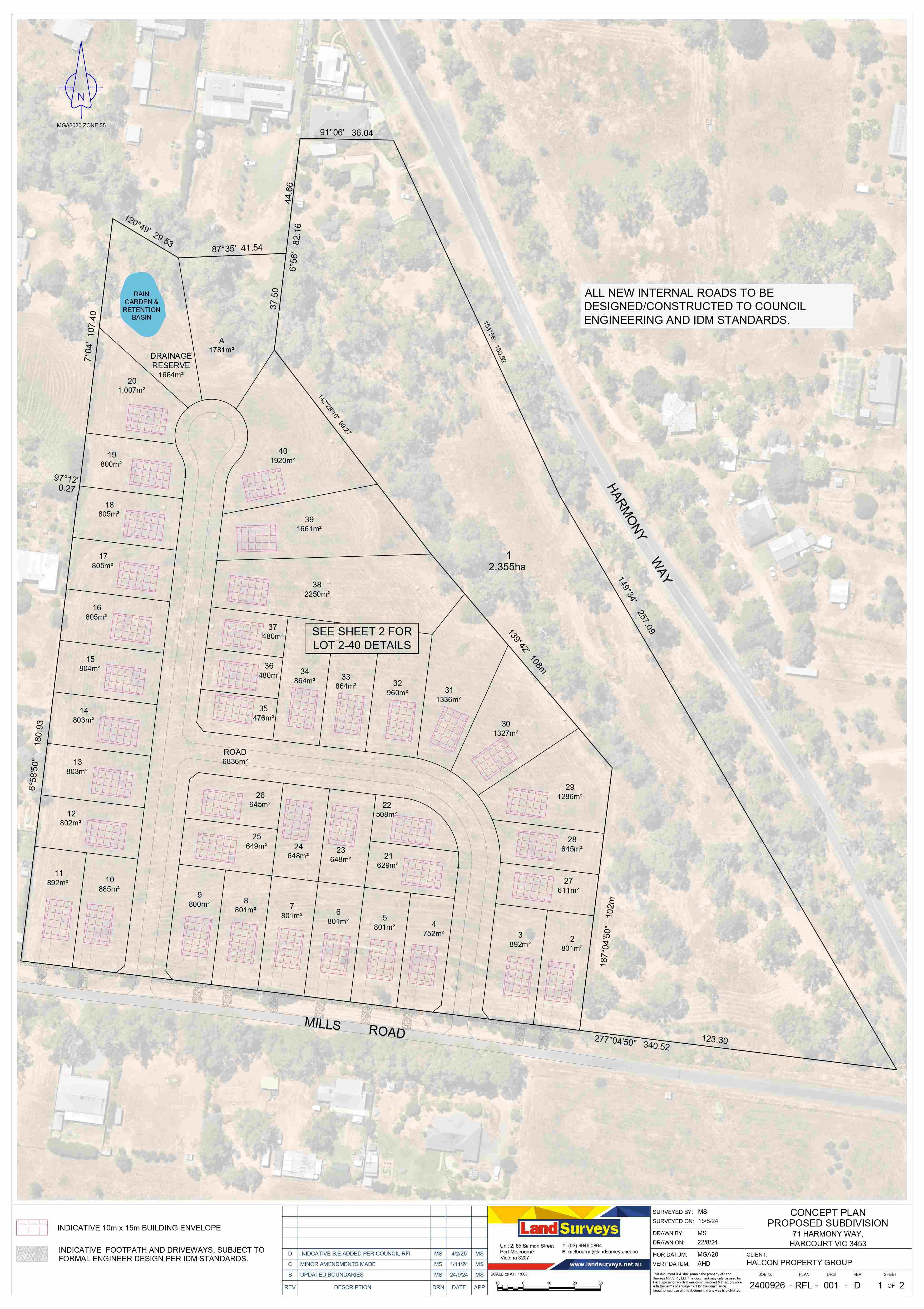 71 Harmony Way - Harcourt  Masterplan