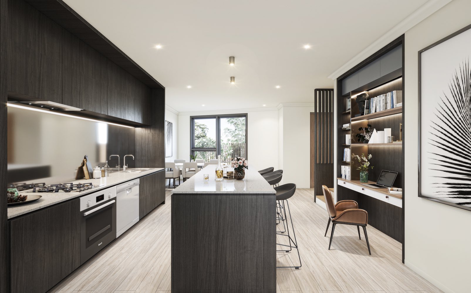 75 Central Estate - Hampton Park Render