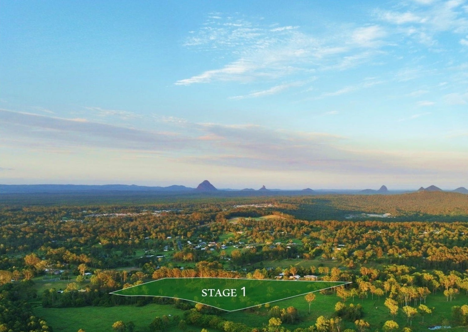 Mallee Estate - Delaneys Creek Aerial