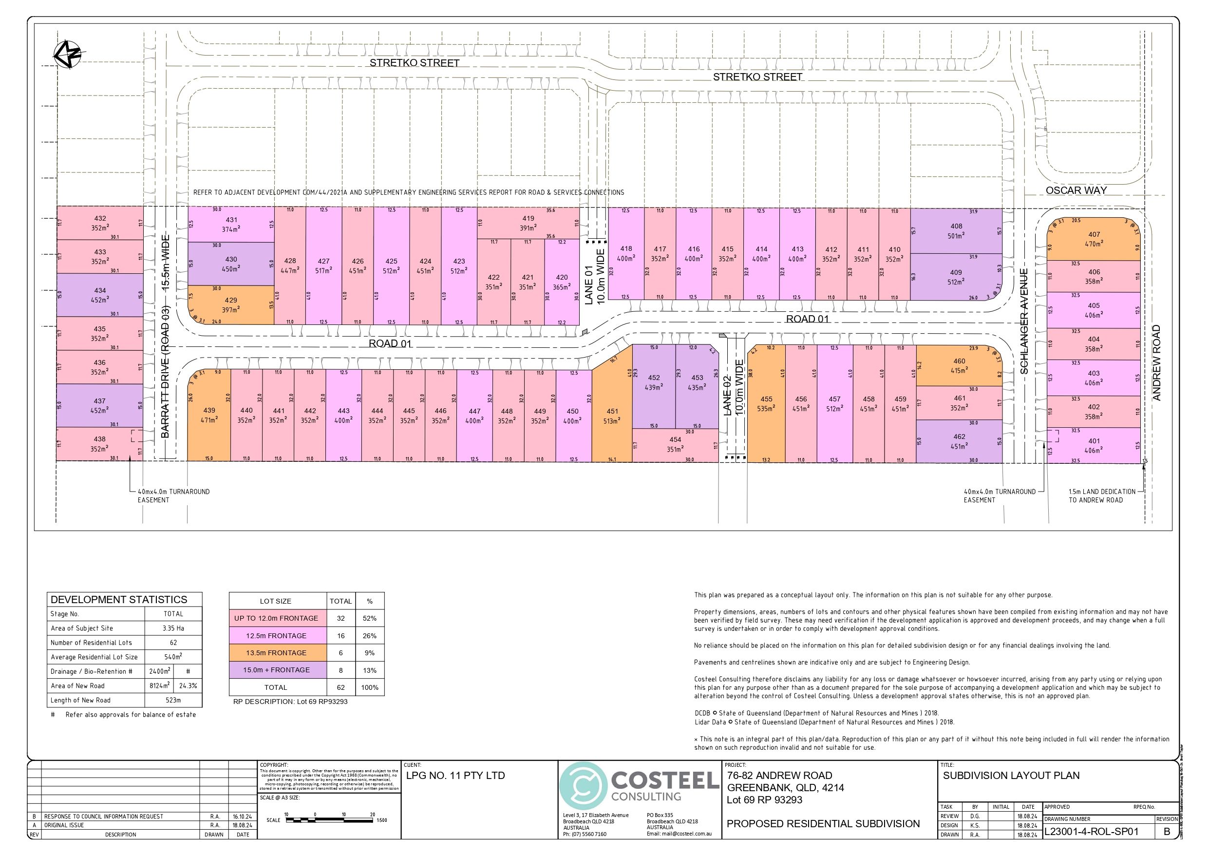 76-82 Andrew Road - Greenbank Masterplan