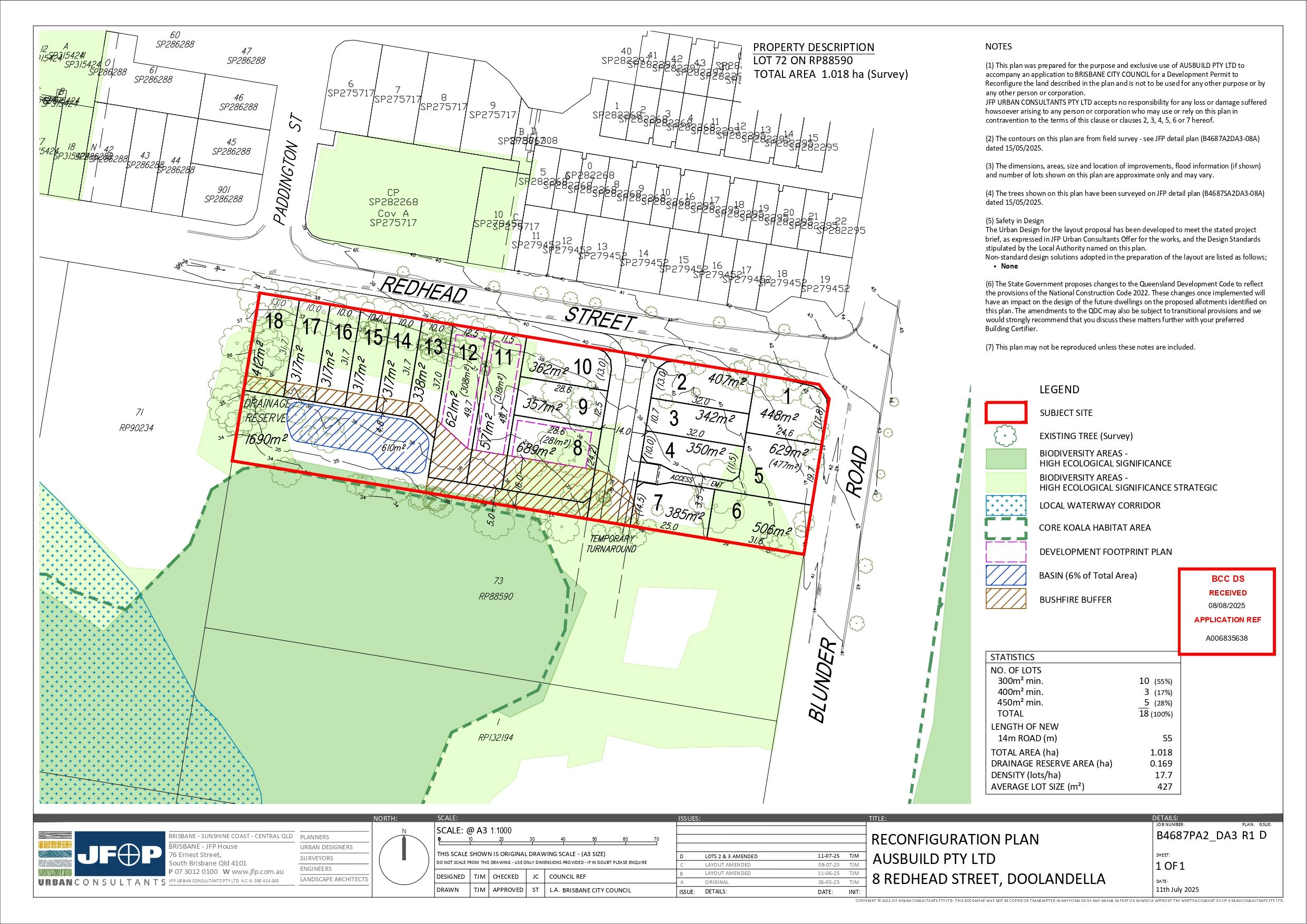 8 Redhead Street - Doolandella Masterplan