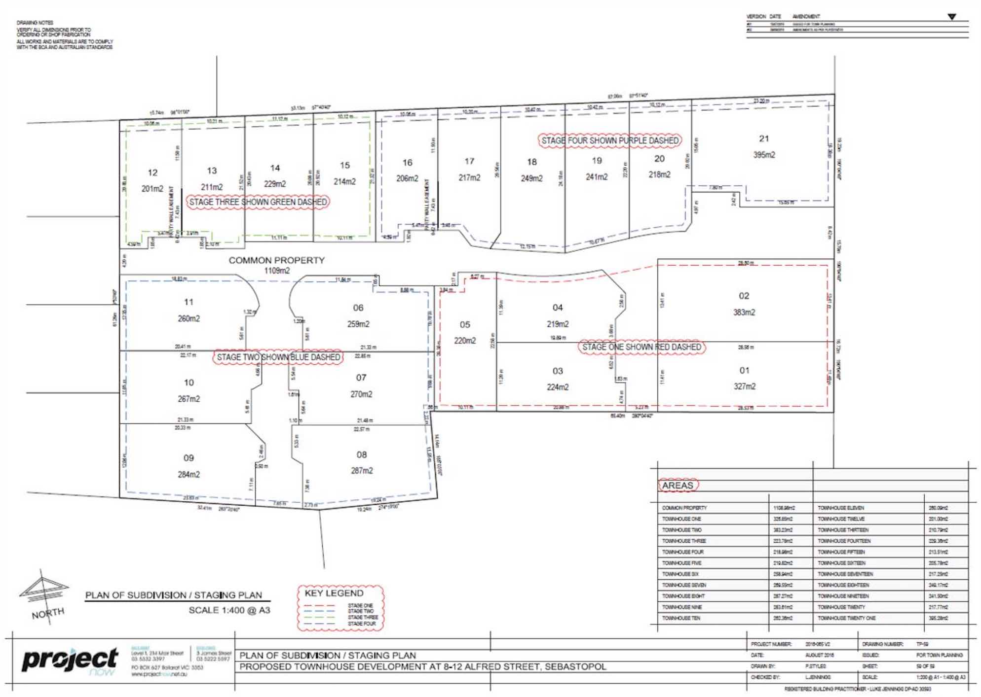 8-12 Alfred Street, Sebastopol Masterplan