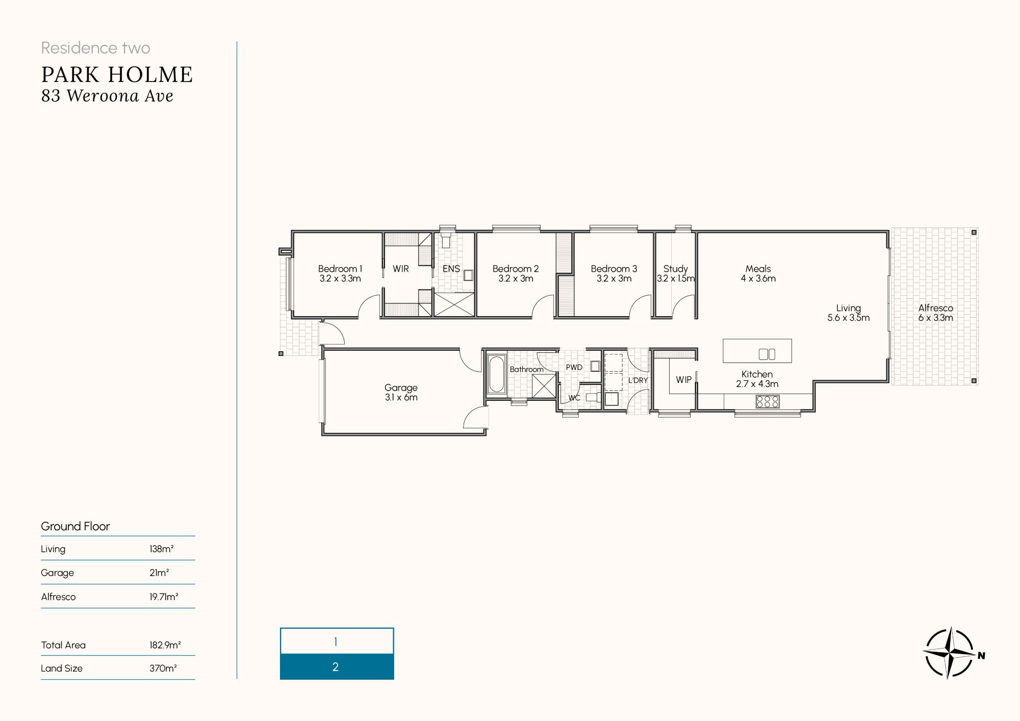 83 Weroona Avenue - Park Holme Masterplan