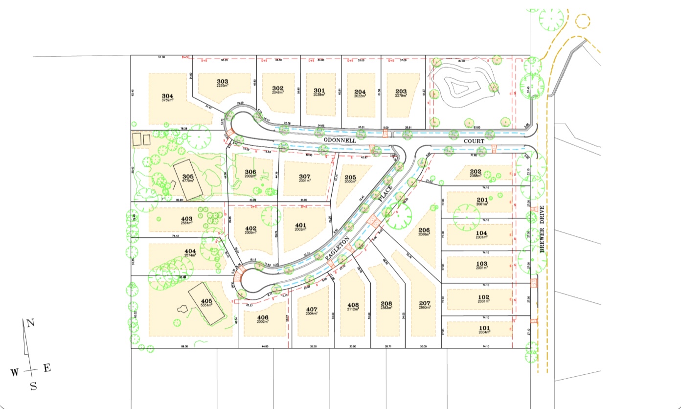 83-85 Brewer Drive - West Wodonga Master Plan
