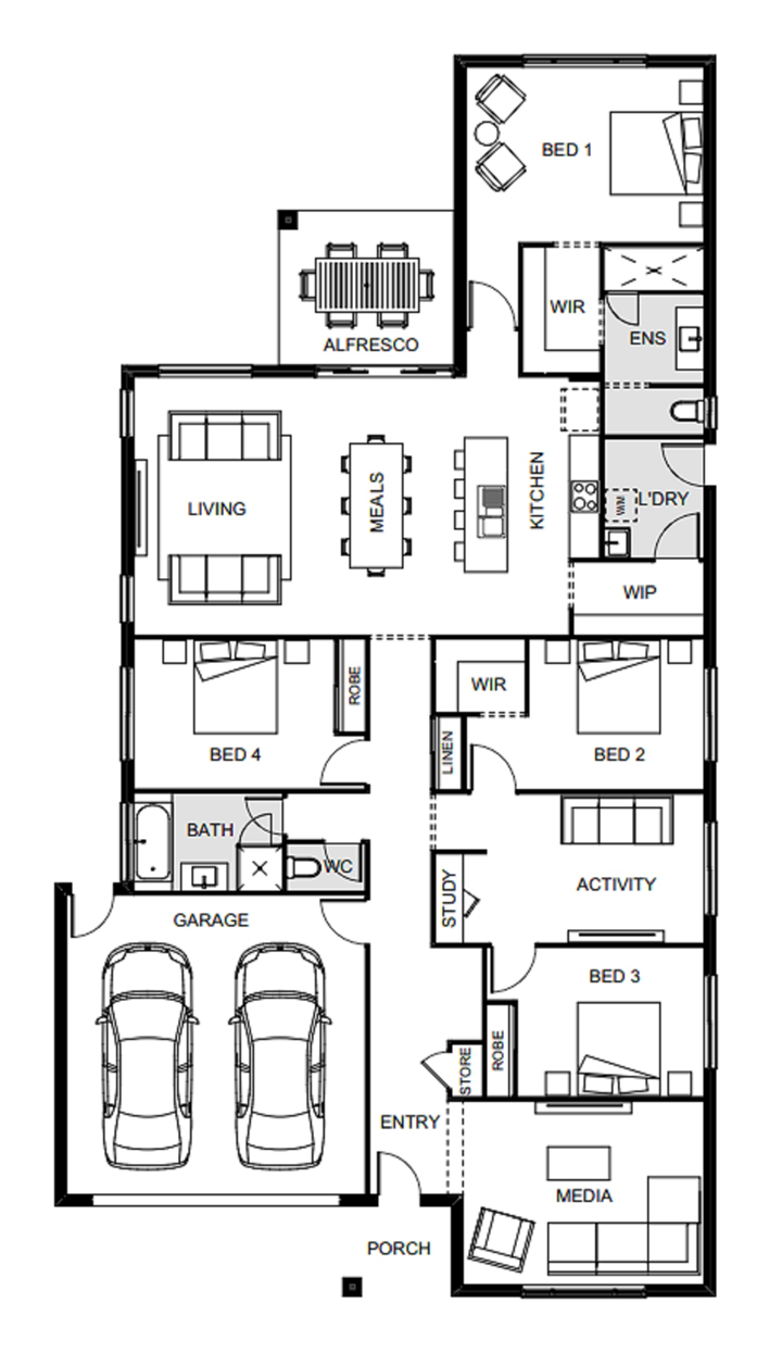 83-85 King Street - Thornlands Floorplan