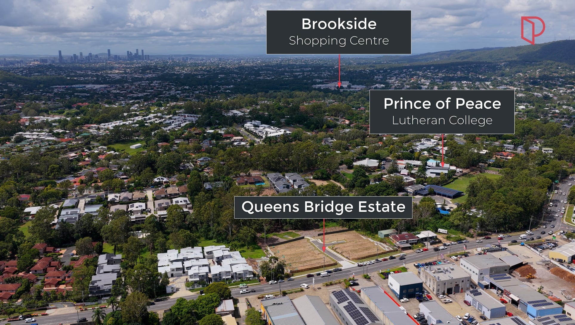 84 & 92 Queens Road - Everton Park Aerial