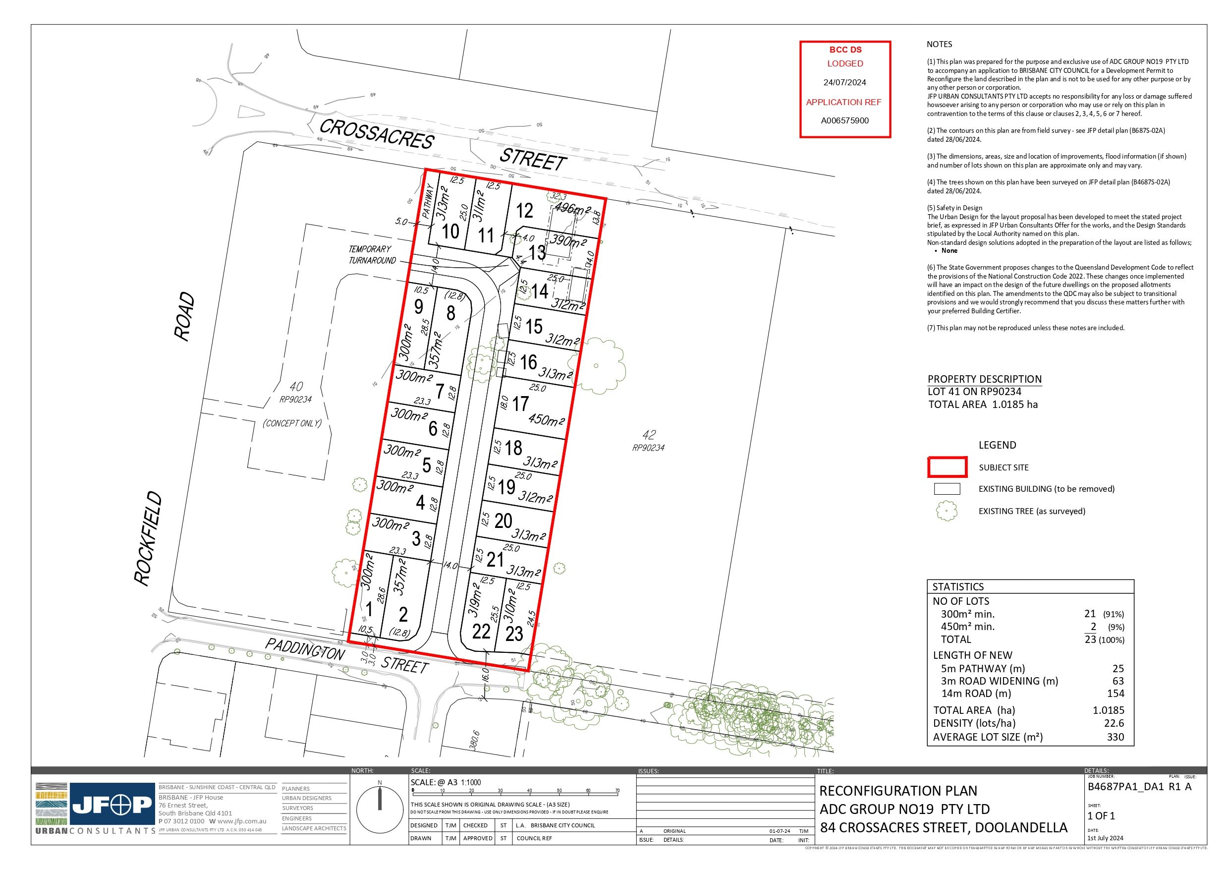84 Crossacres Street - Doolandella  Masterplan