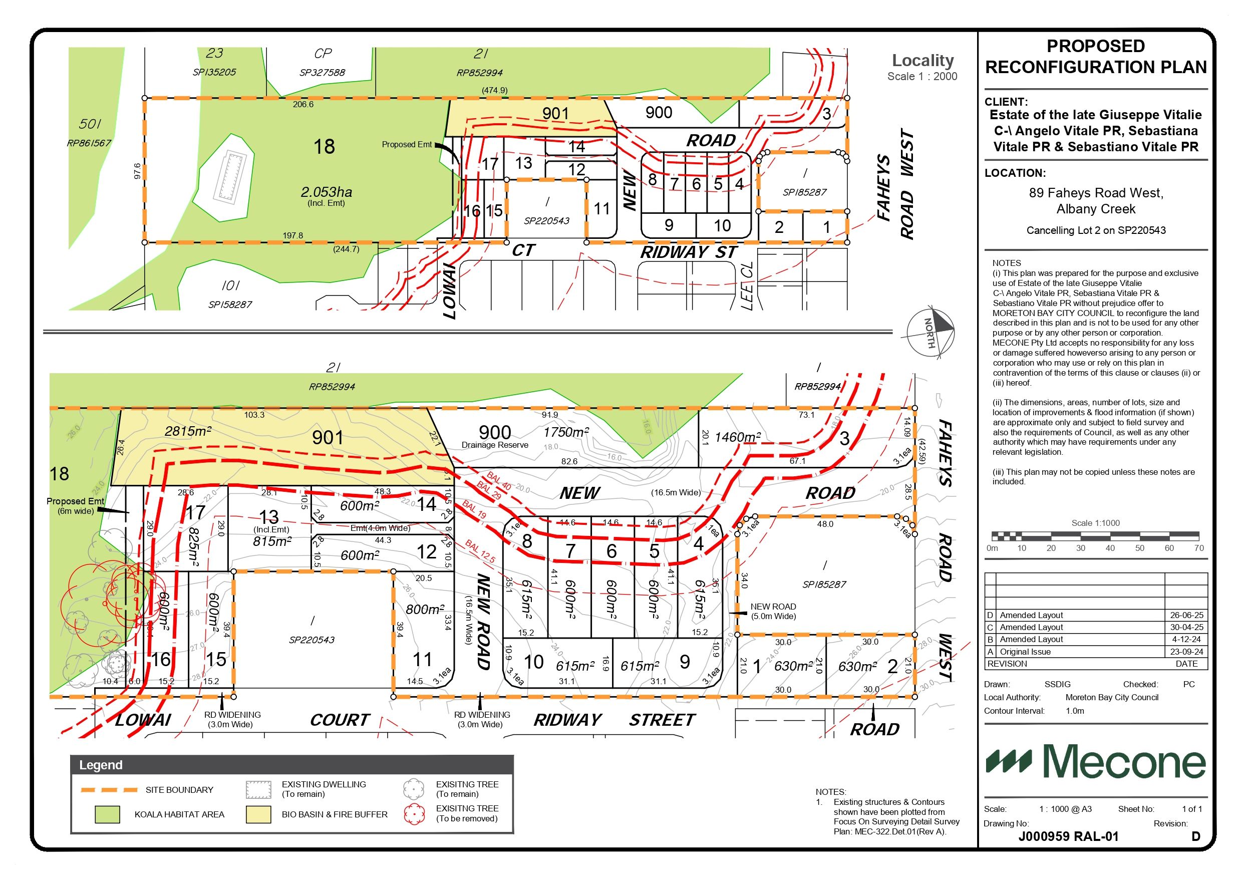 89 Faheys Road West - Albany Creek Masterplan