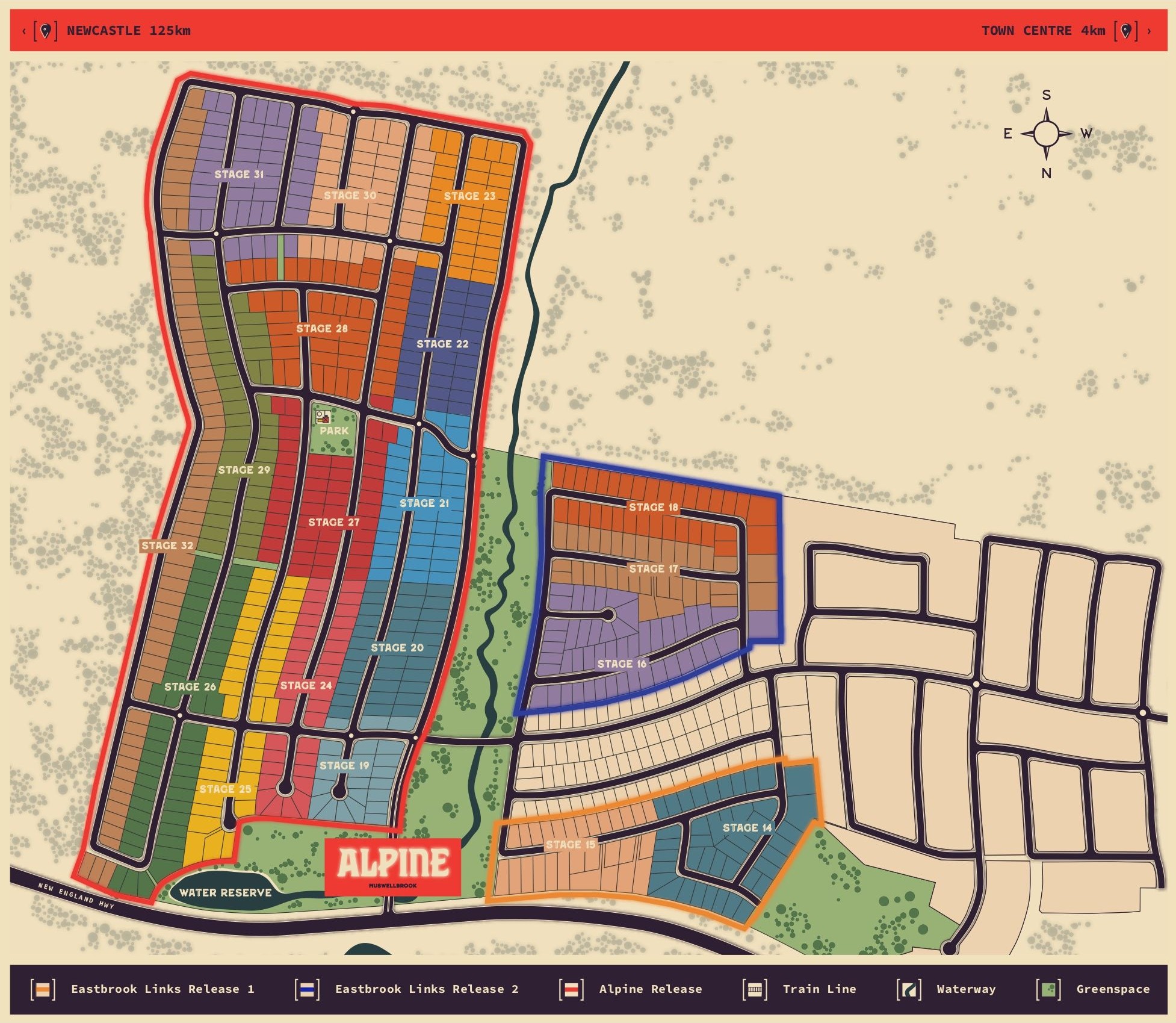 8911 New England Highway - Muswellbrook Masterplan